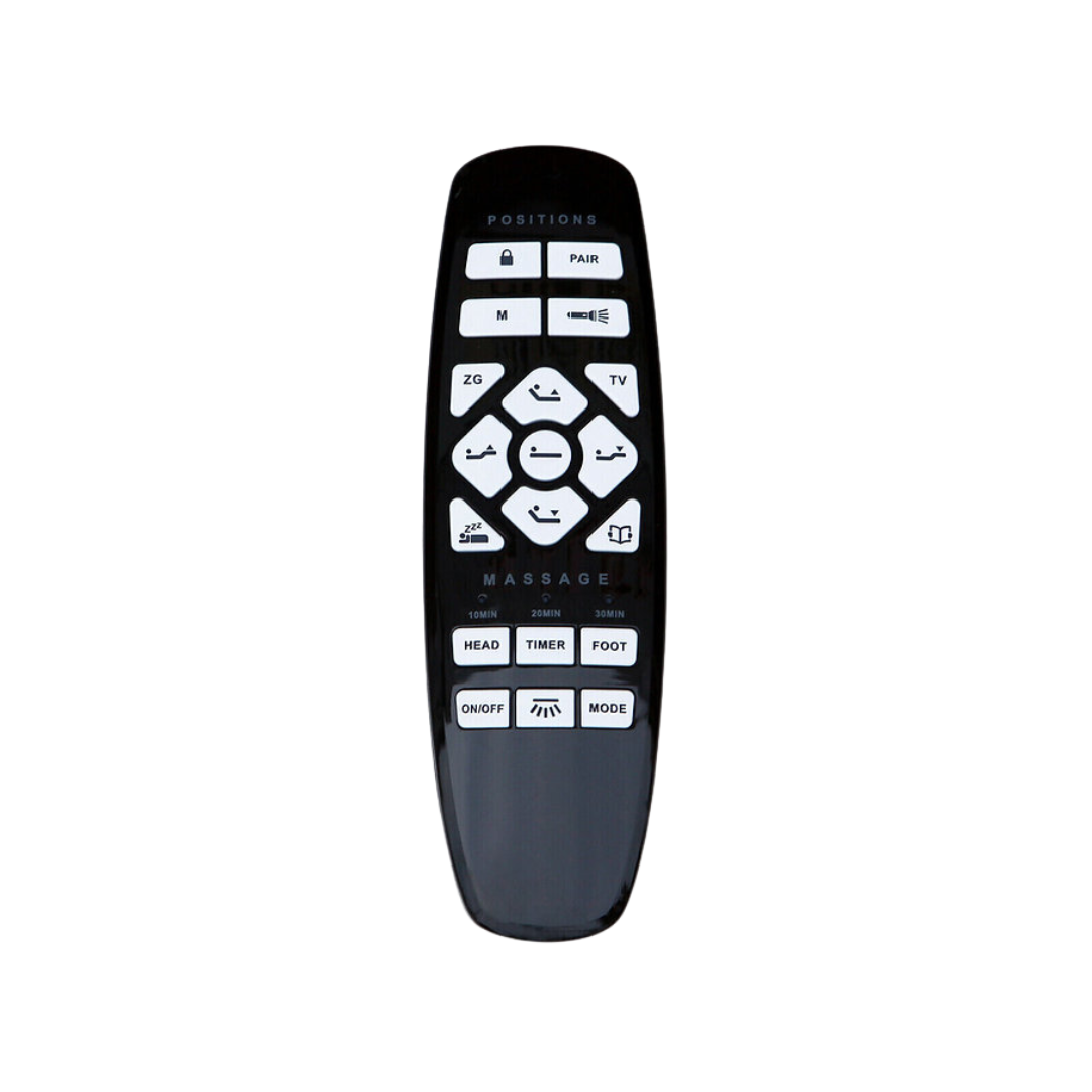 Delvion – Deluxe Adjustable Bed Base with Massage & LED Lighting – Twin XL / Double / Queen / Split King