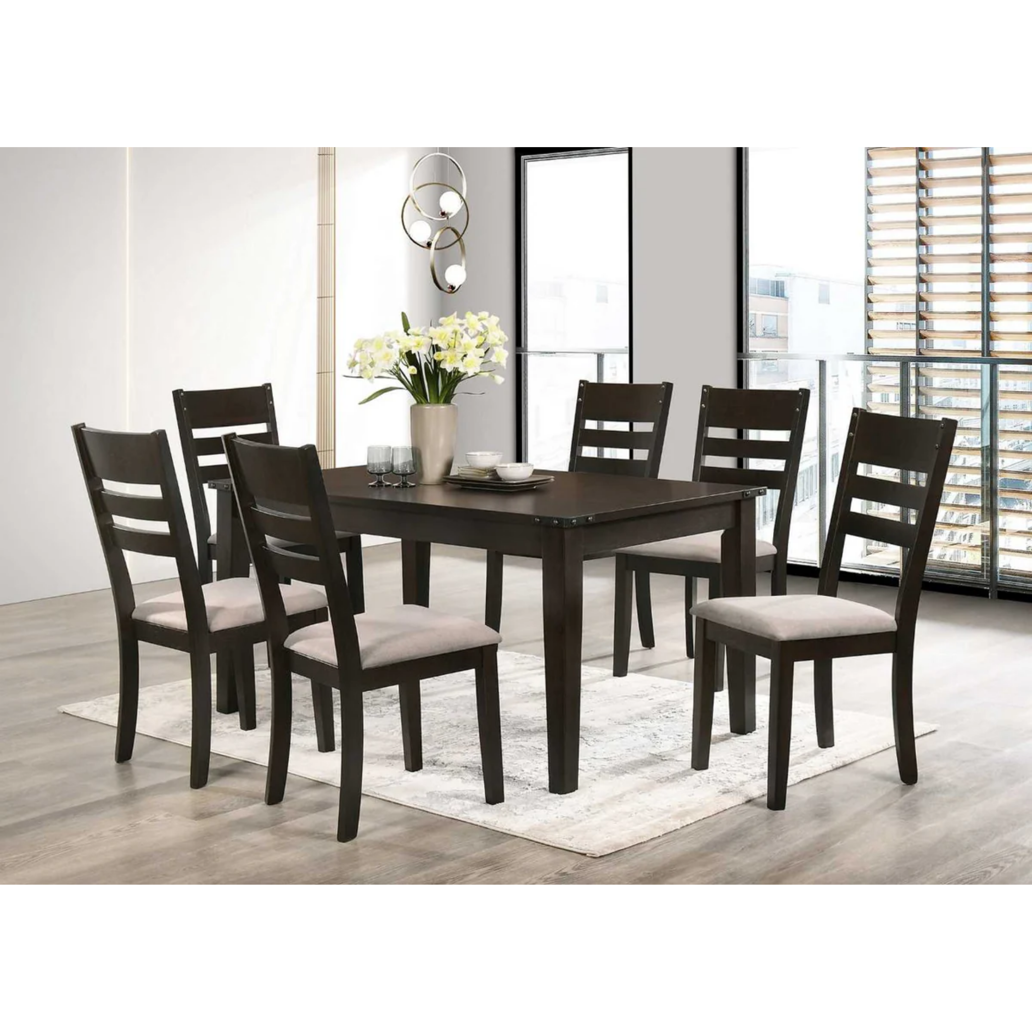 Dining Collection Espresso T-1090 / C-1092