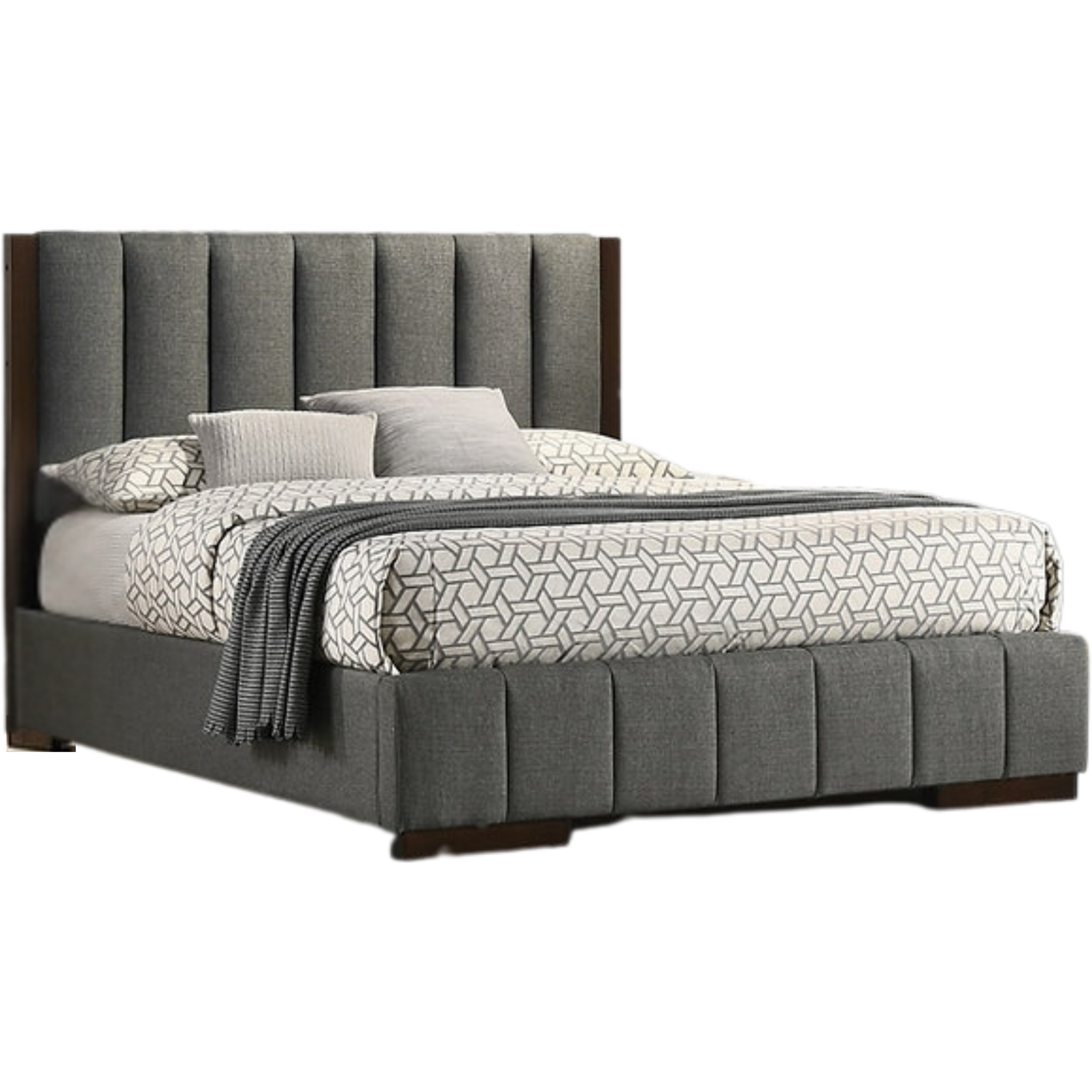 King Bedroom Set – Dylan Dark Grey