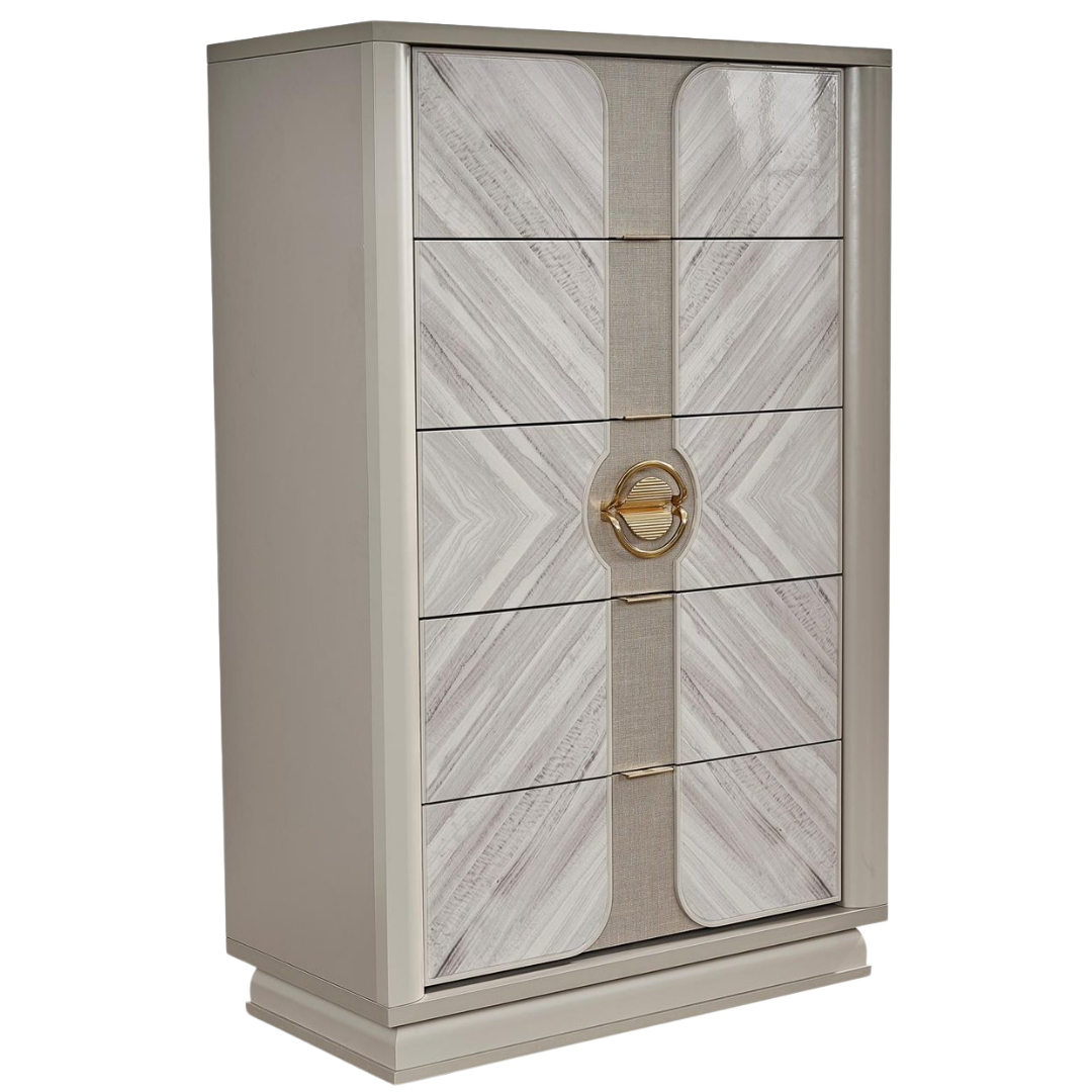 Eucalyon – Ensemble de chambre à coucher – King – Eucalyptus beige