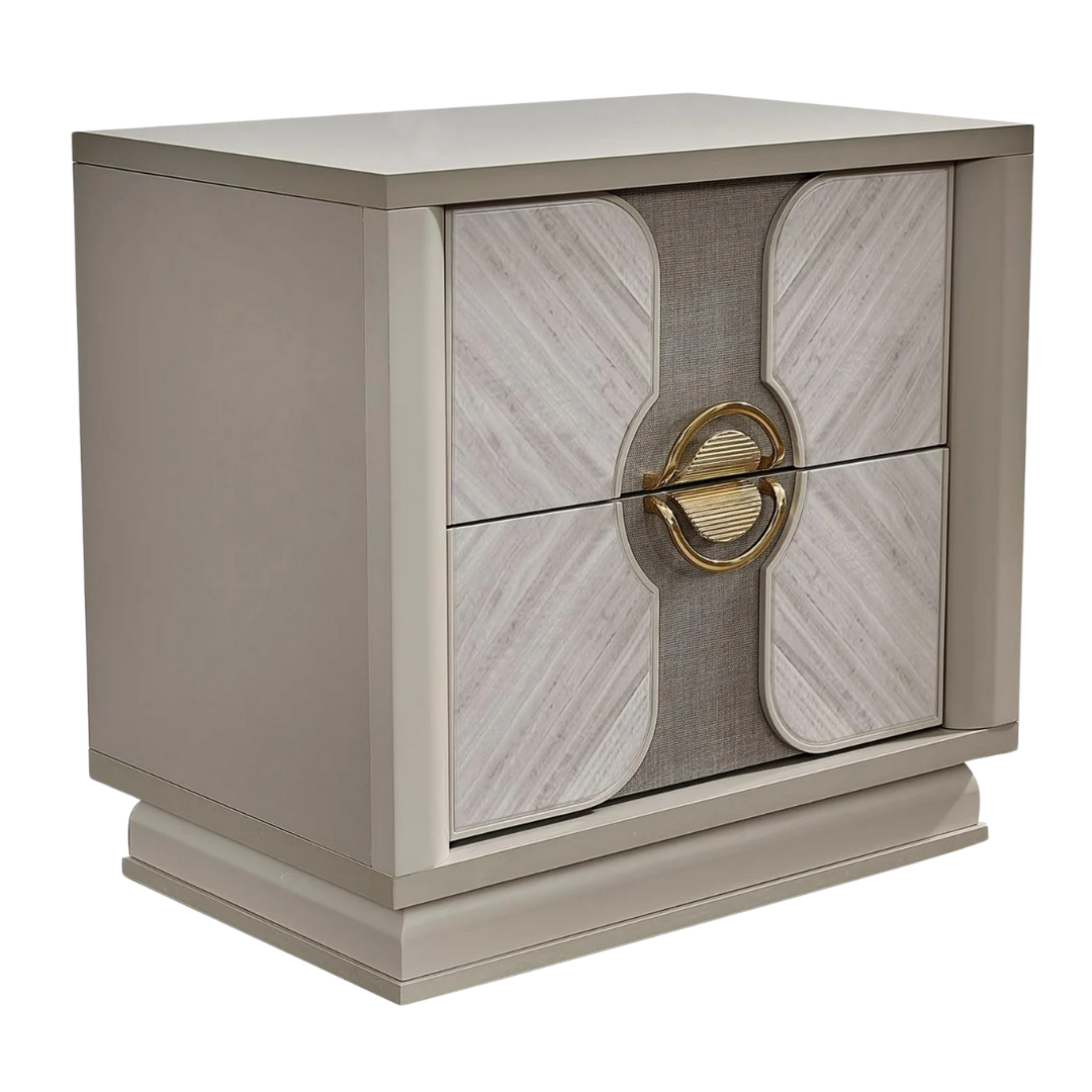 Eucalyon – Ensemble de chambre à coucher – King – Eucalyptus beige