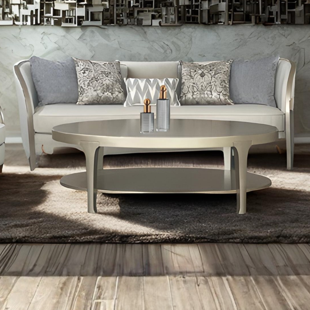 Farel – Fabric Sofa Set – Beige