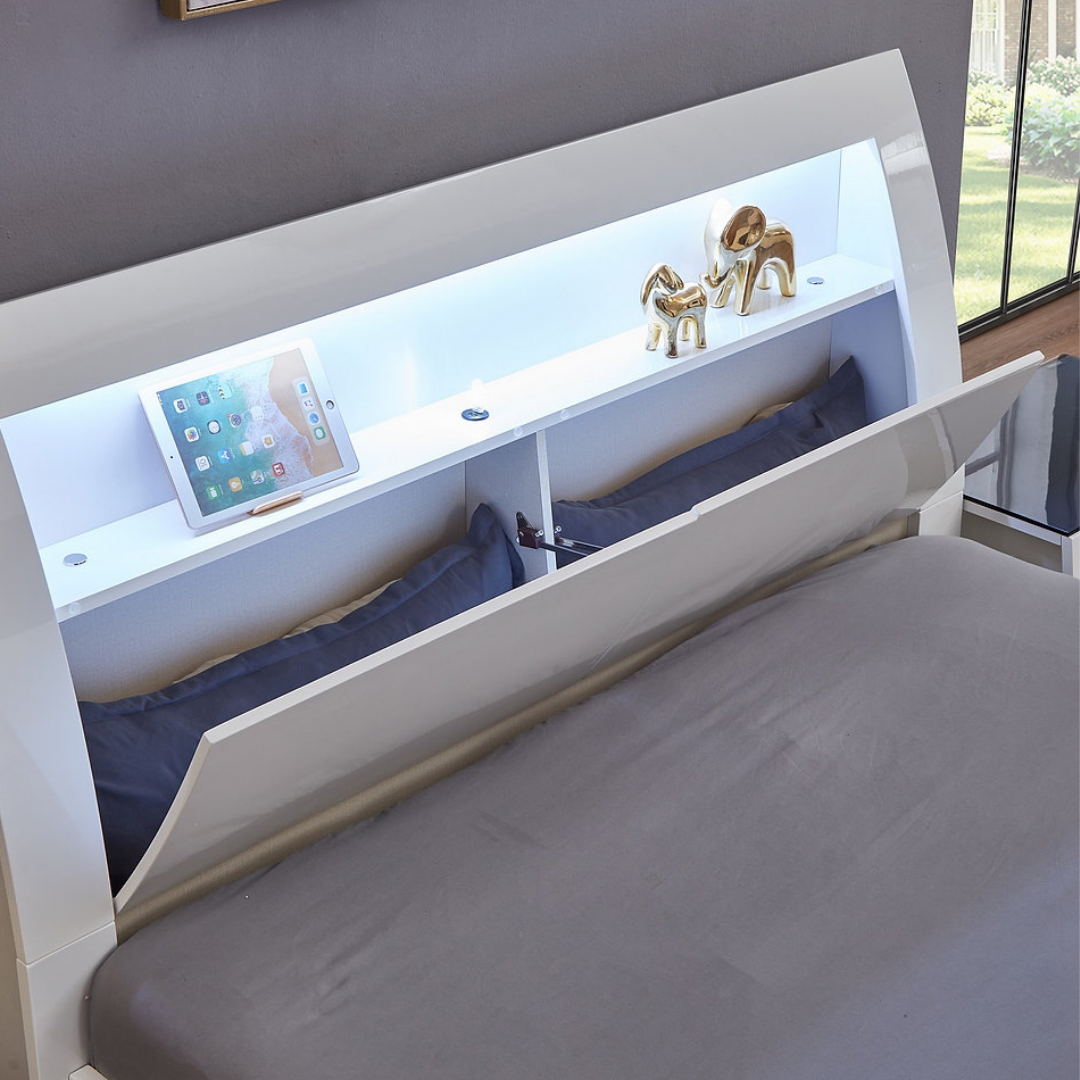 Glaciera – Ensemble de chambre à coucher – Double