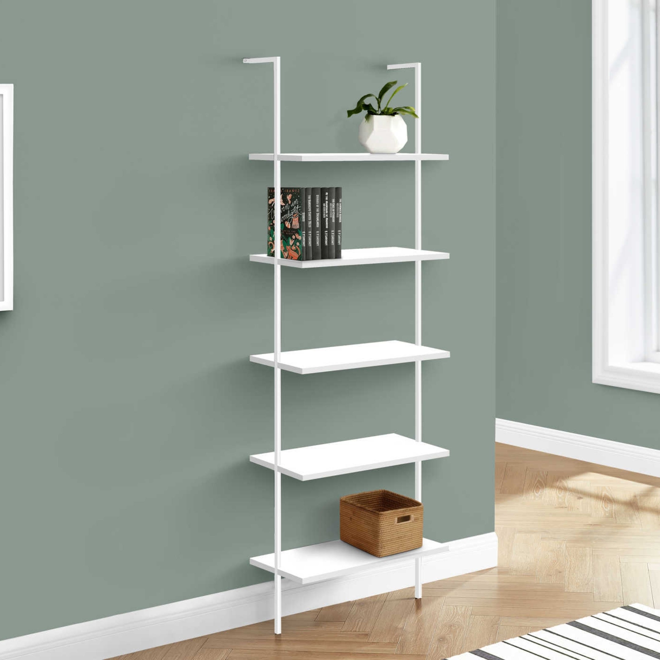 gradina-bibliotheque-echelle-blanc-metal_01