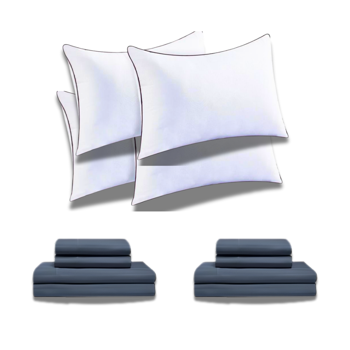 Pack H – Double Queen Bedroom + Living Set with Smart TV