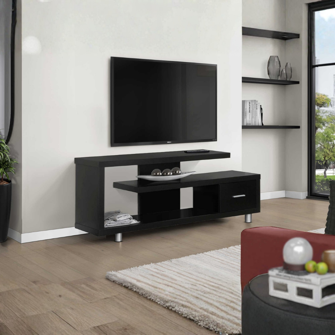 Kelren – Meuble pour téléviseur expresso – 60"