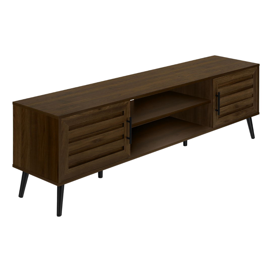 Meuble TV Sarvo – 72" – Marron – 2 portes