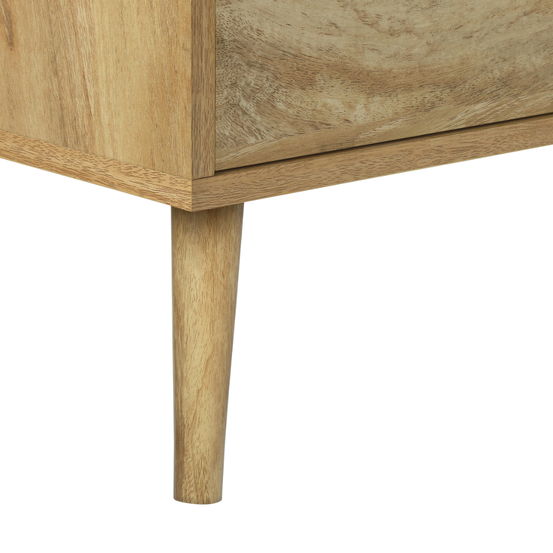 Belvir – 72" Mid-Century TV Stand – Walnut