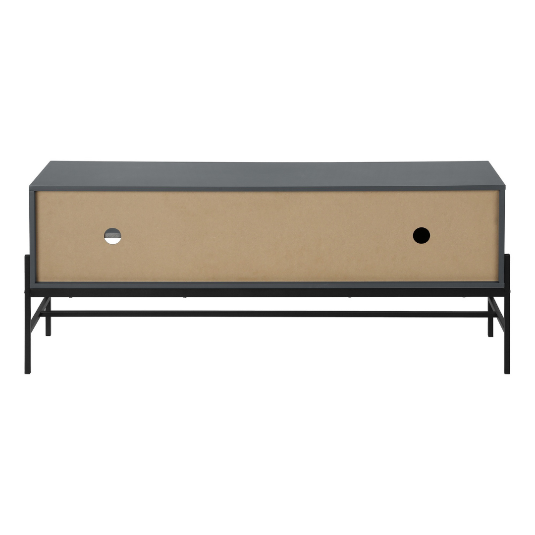 Melro – Grey TV Stand with Storage – 60"