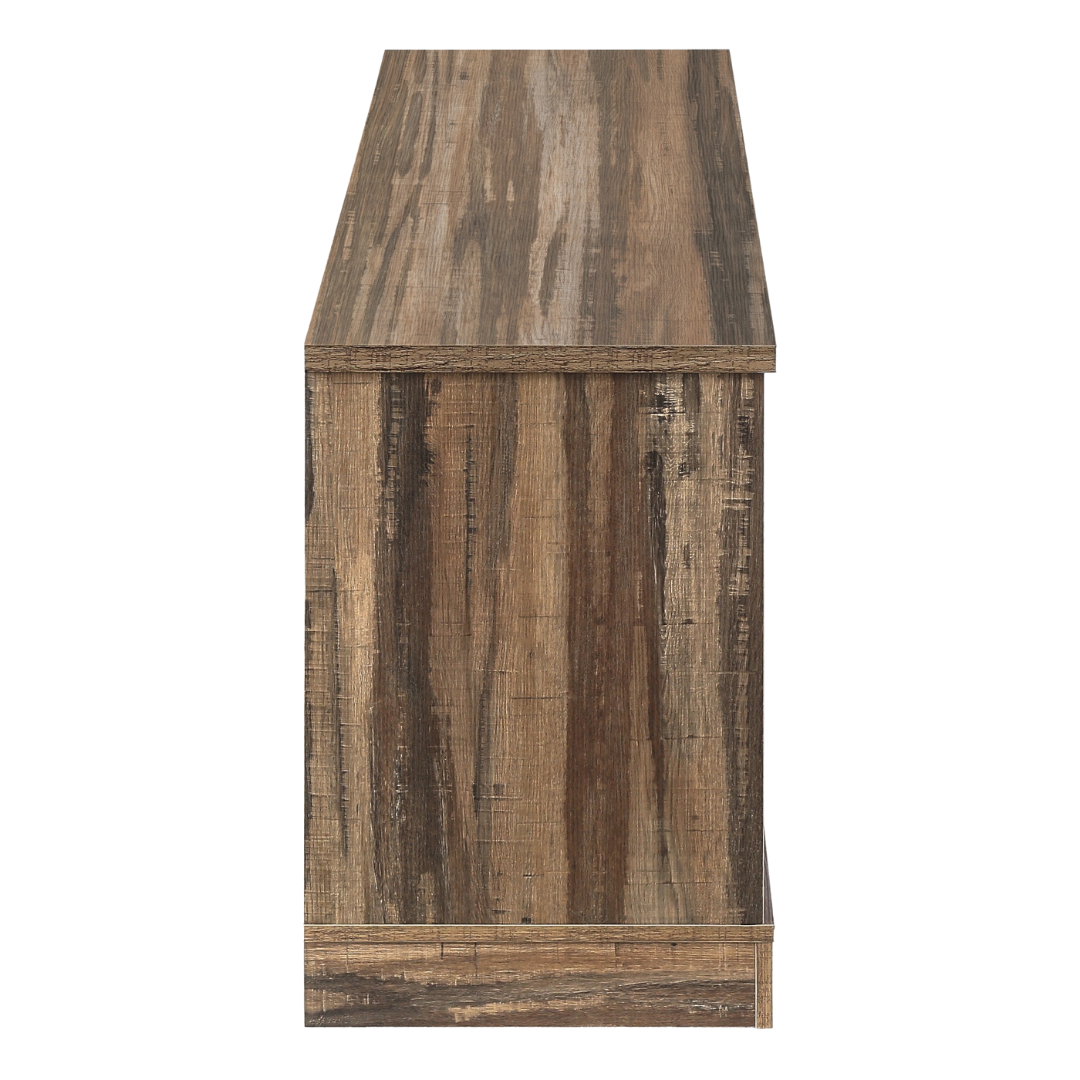 Karvo – Barn-Door TV Stand – Brown – 60"