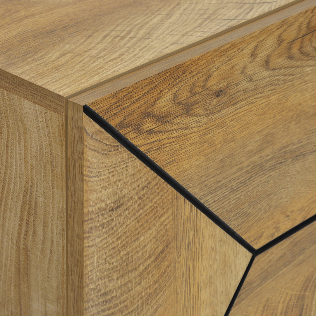 Rinex – 72" Walnut TV Stand – Mid-Century Storage Console