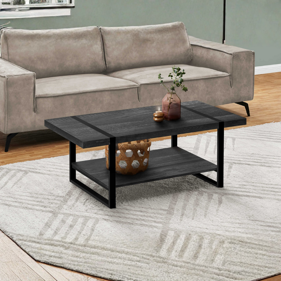Dona – Coffee Table – Black Wood-Look