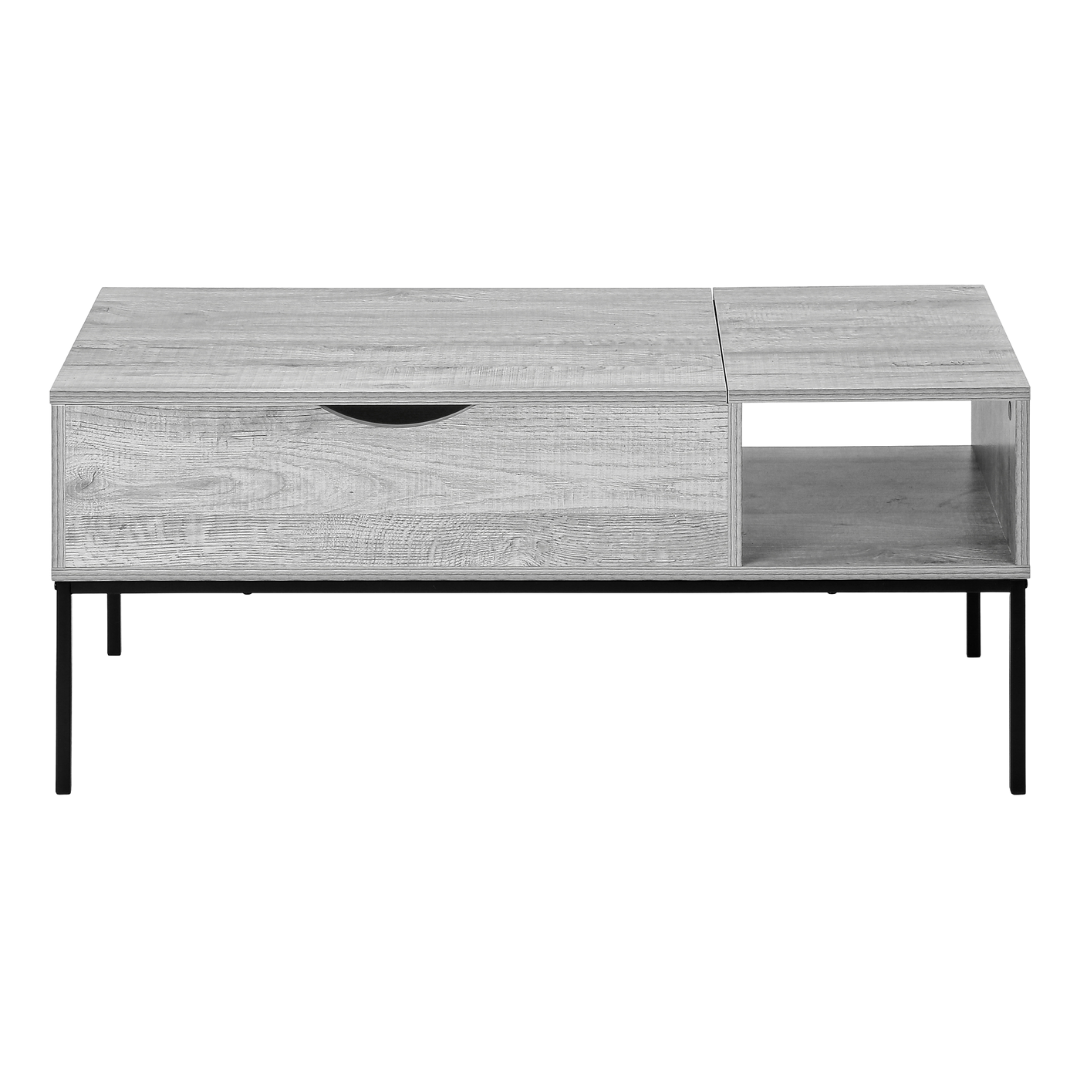 Melva – Table basse – Aspect bois gris
