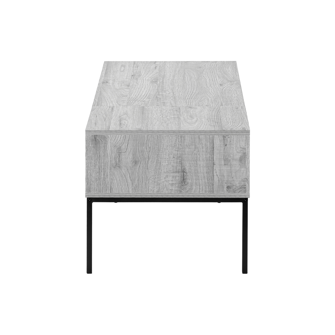 Melva – Table basse – Aspect bois gris