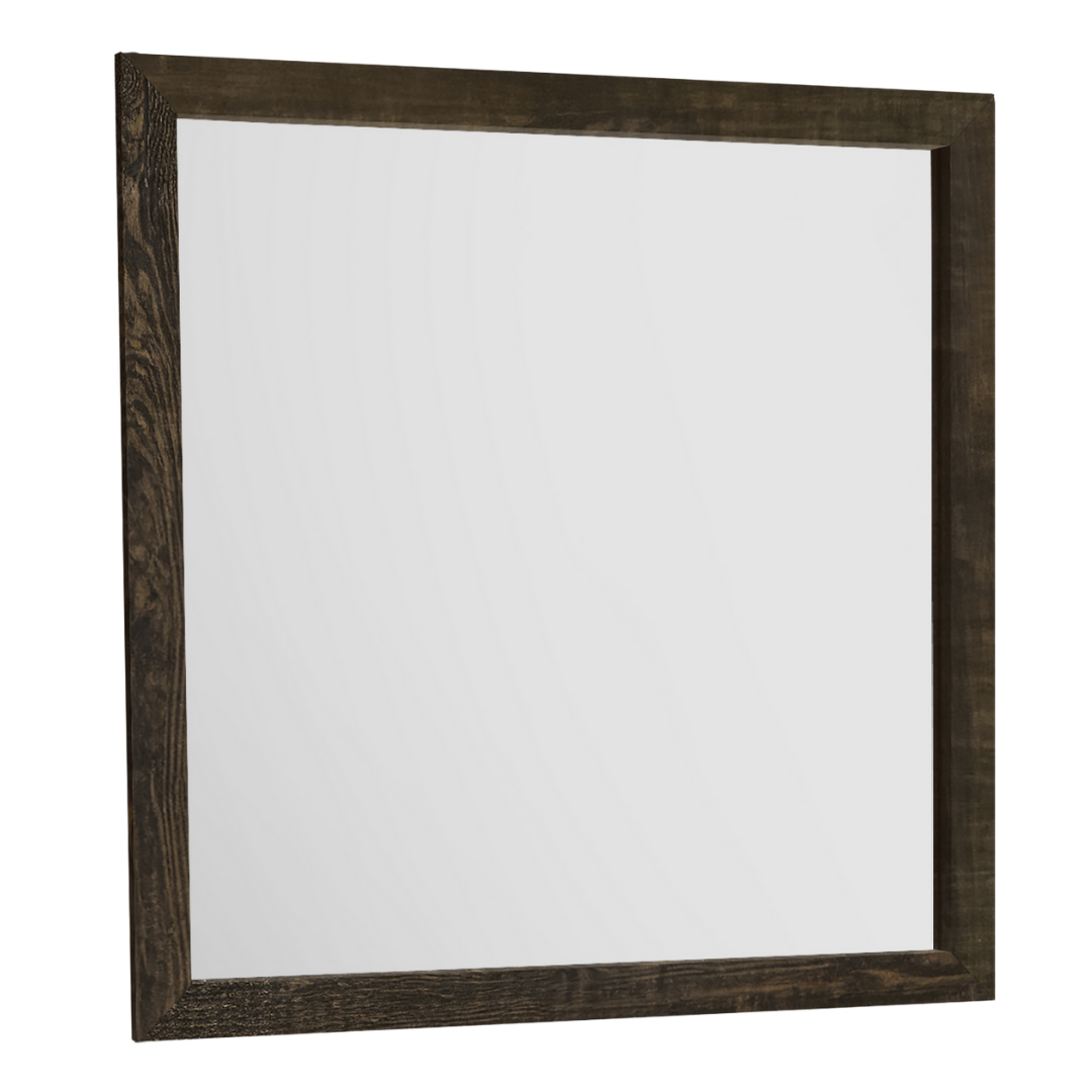 Commode Ravenwood à 6 tiroirs – Finition chêne rustique