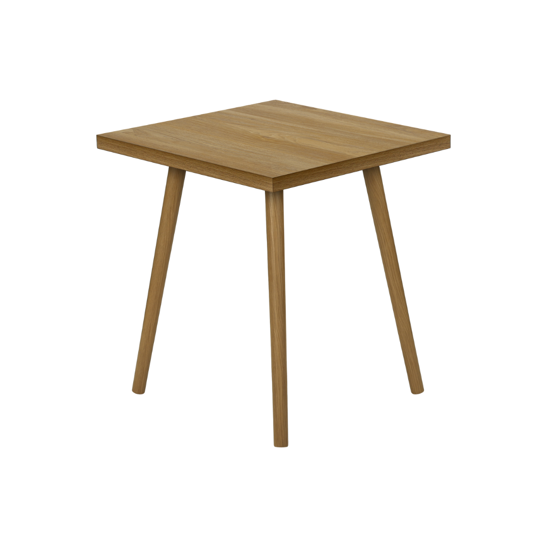 Nelos – Ensemble de table basse 3 pièces – Noyer clair