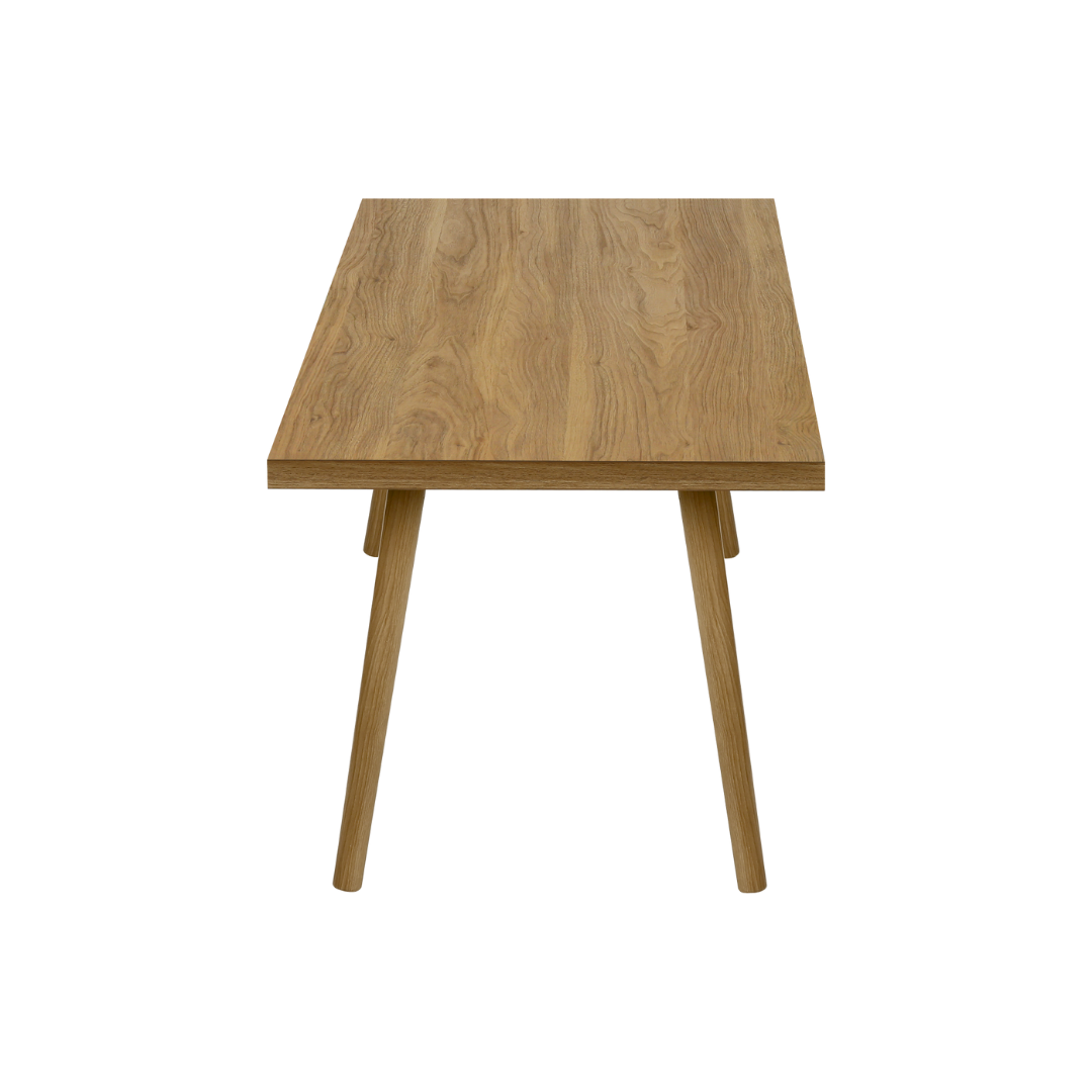 Nelos – Ensemble de table basse 3 pièces – Noyer clair