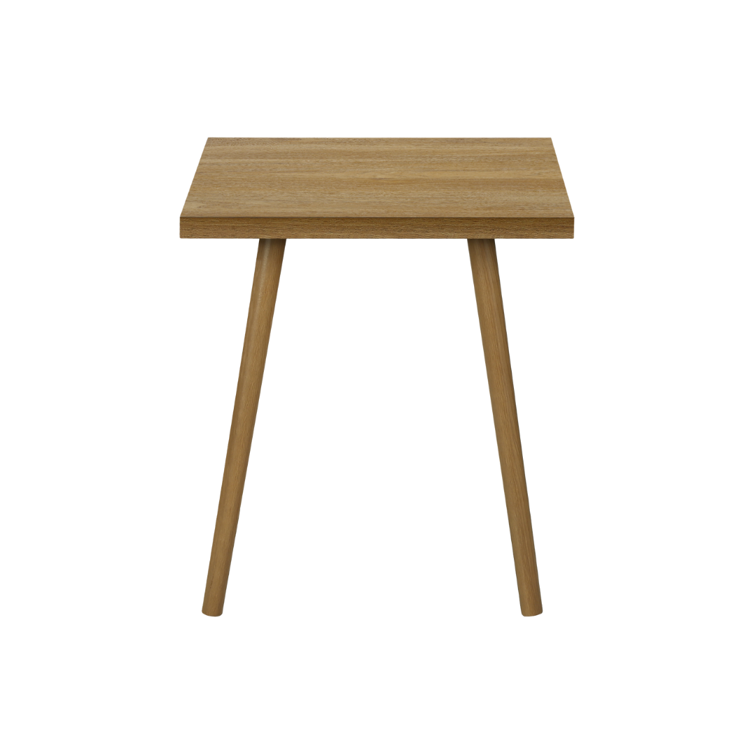 Nelos – Ensemble de table basse 3 pièces – Noyer clair