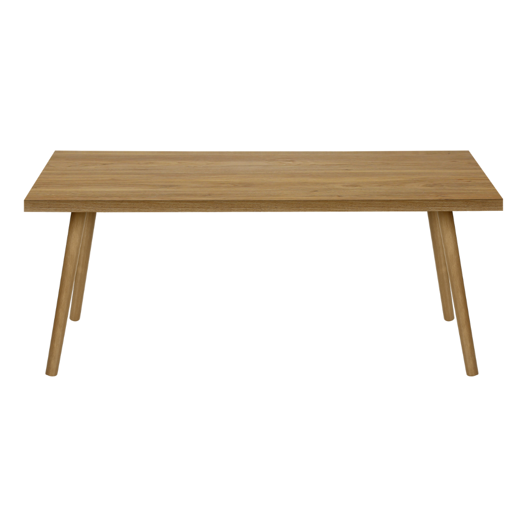 Nelos – Ensemble de table basse 3 pièces – Noyer clair