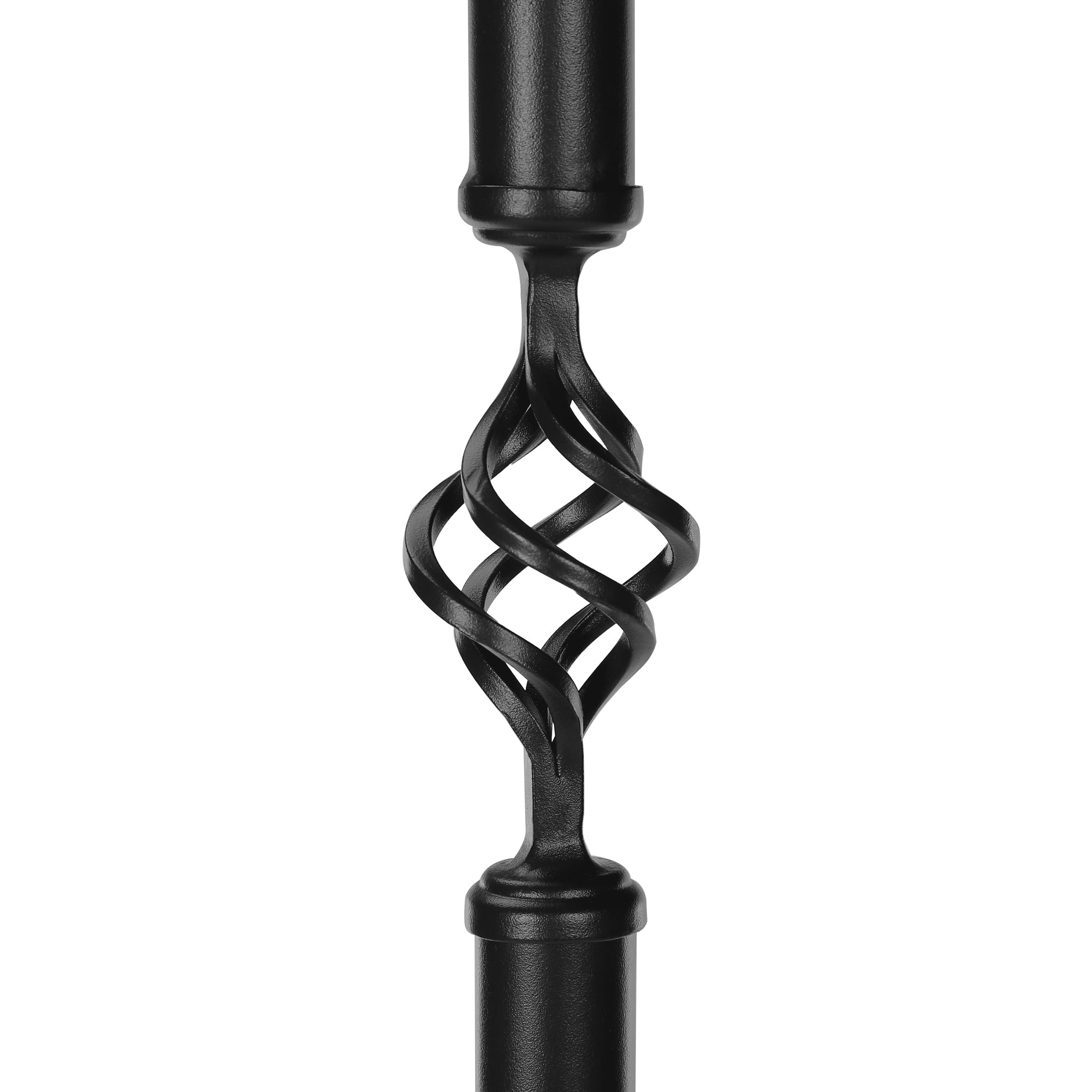 PORTE-MANTEAUX – 188 cm H / MÉTAL NOIR MARTELÉ TRADITIONNEL N° I 2065