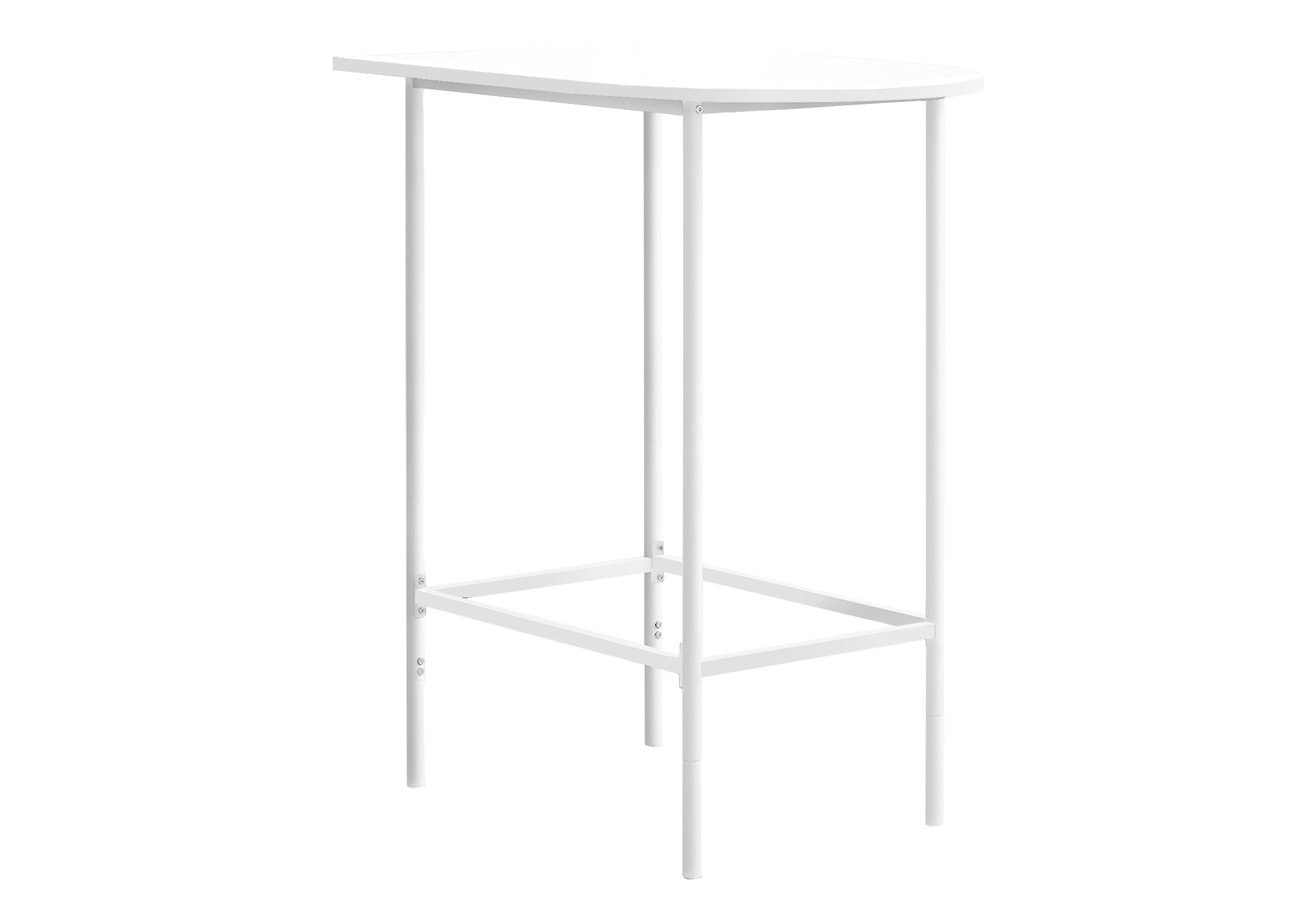 HOME BAR - 24"X 36" / WHITE TOP AND METAL SPACESAVER # I 2376