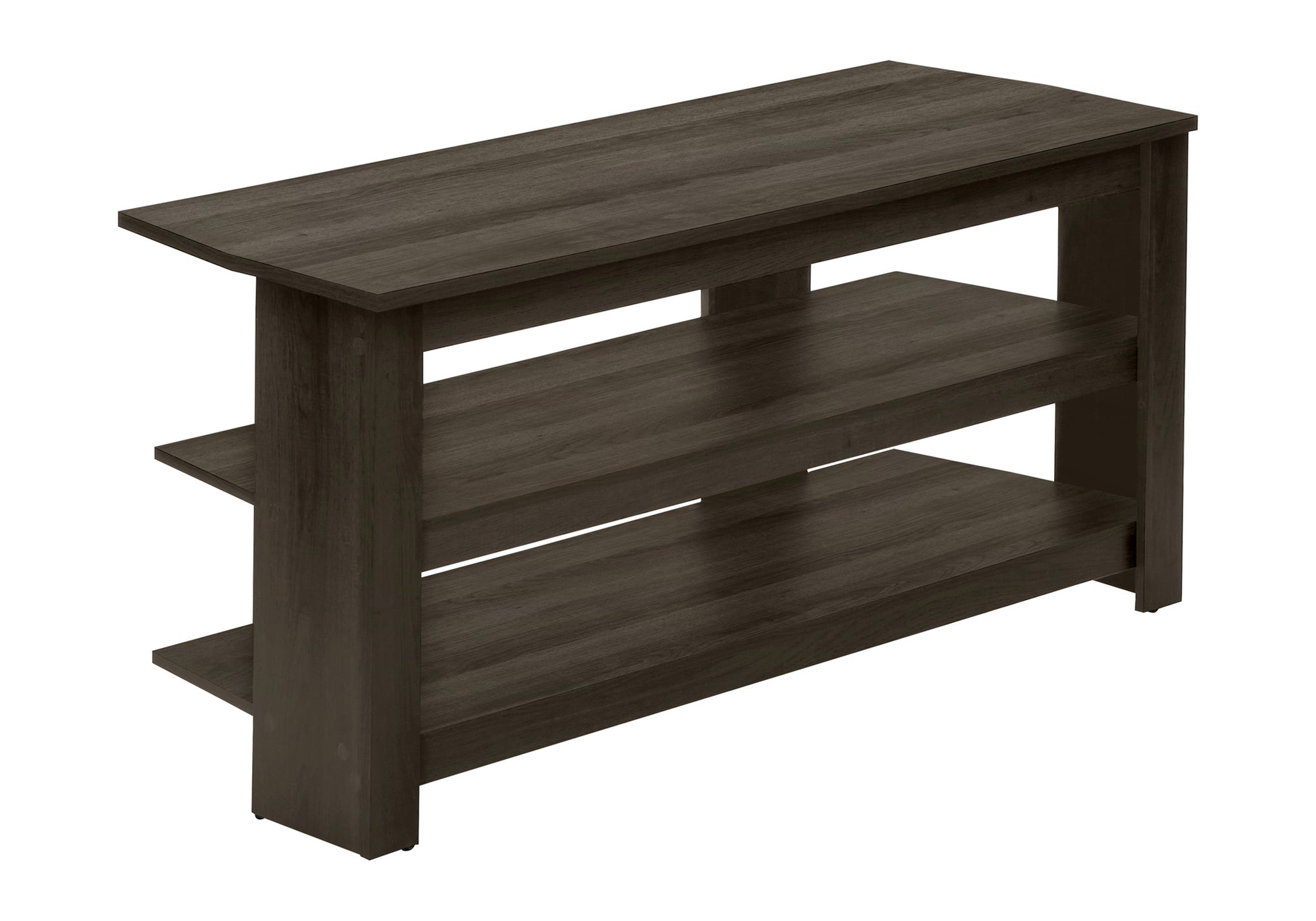 MEUBLE TV - 42"L / COIN CHÊNE BRUN # I 2514