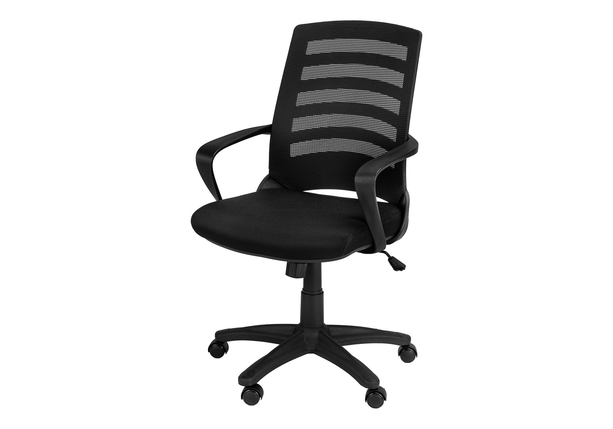 OFFICE CHAIR - BLACK / BLACK MESH / MULTI POSITION # I 7224