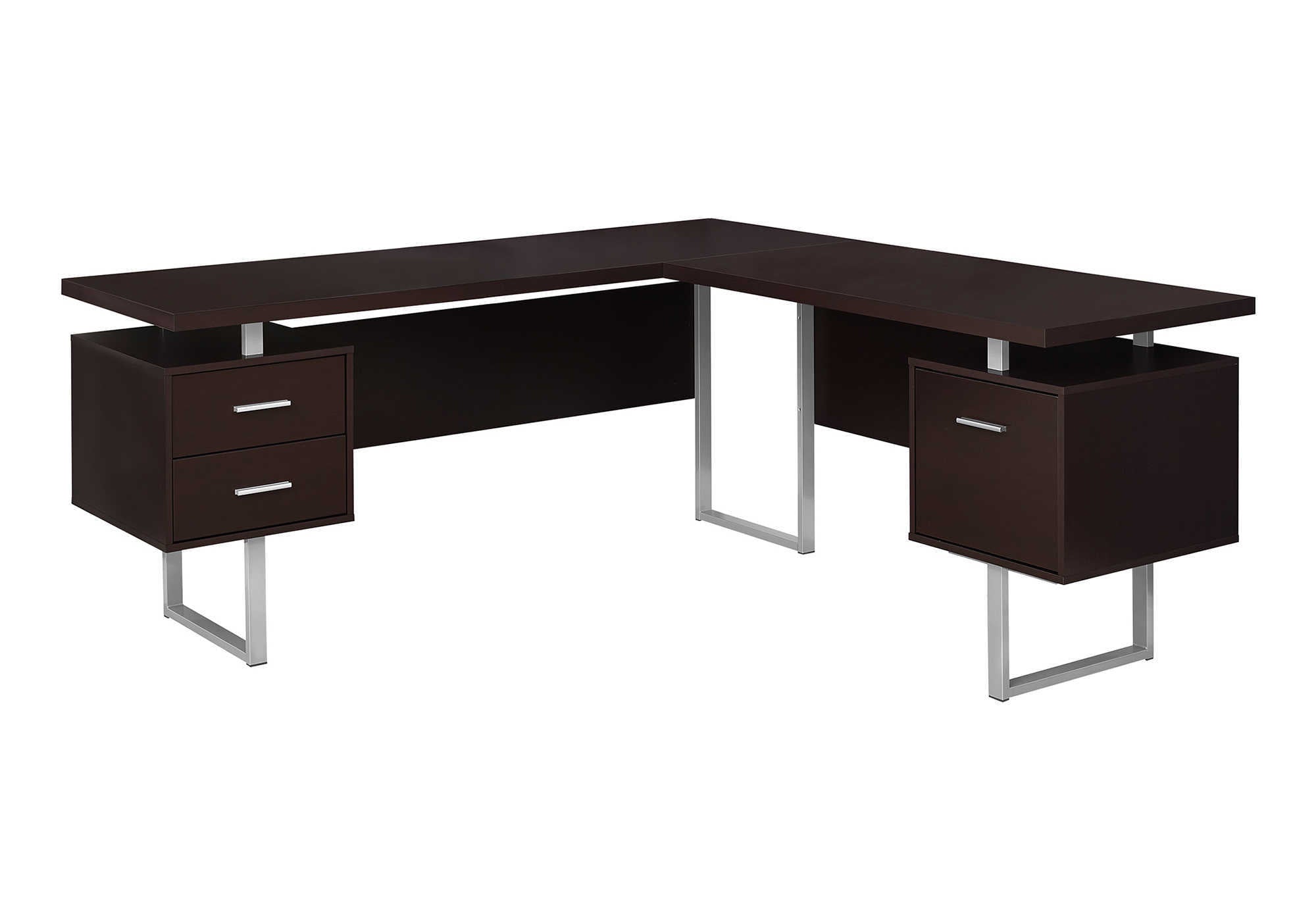 COMPUTER DESK - 70"L / ESPRESSO LEFT OR RIGHT FACING # I 7305
