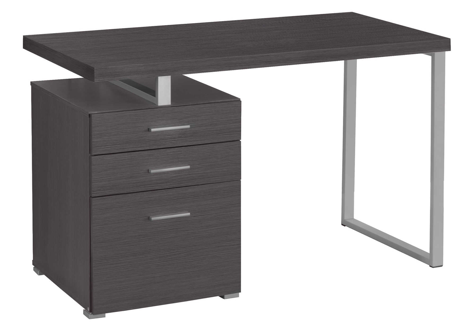 COMPUTER DESK - 48"L / GREY LEFT OR RIGHT FACING # I 7426