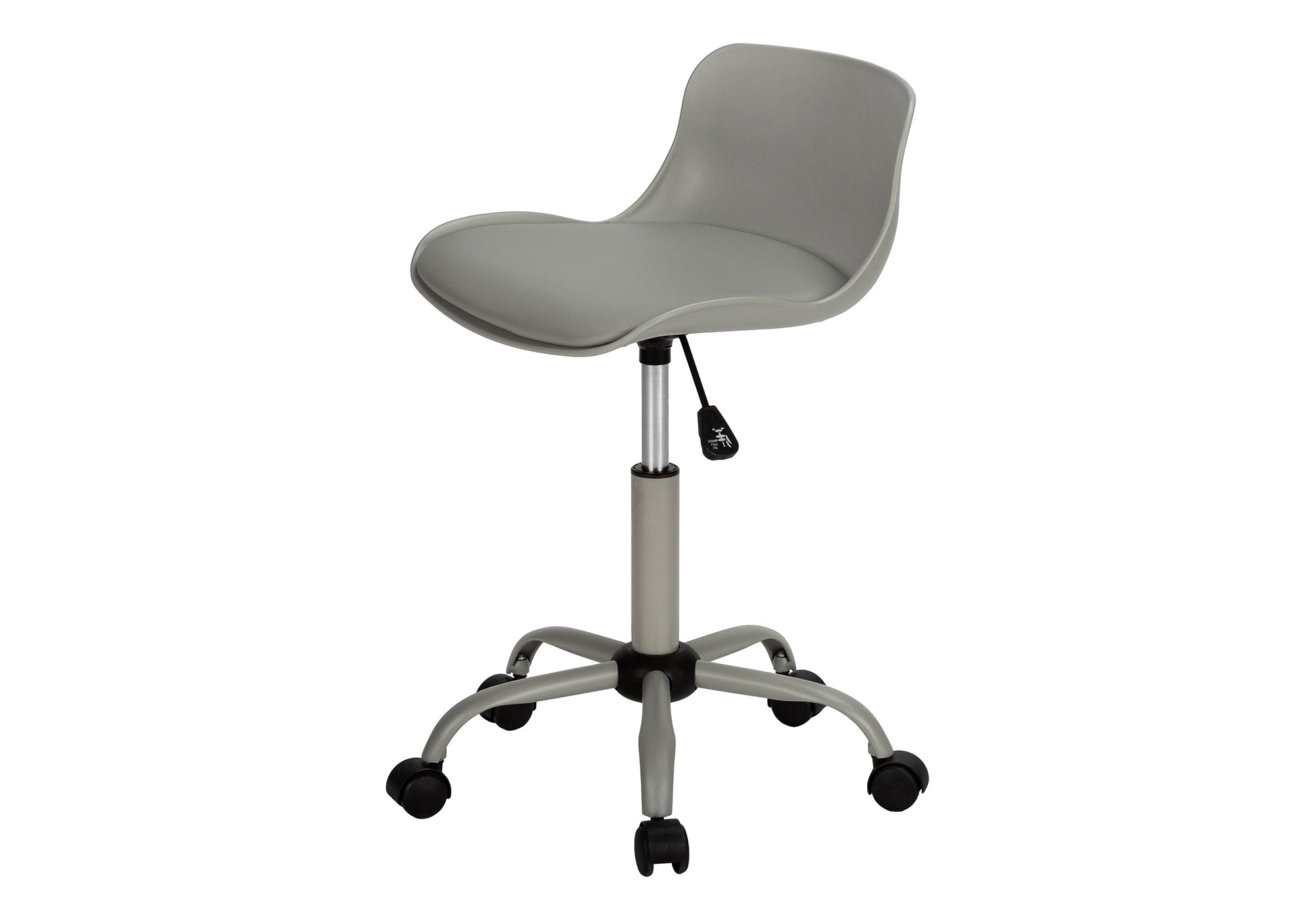 CHAISE DE BUREAU - GRIS JUVENILE / MULTI-POSITIONS # I 7465