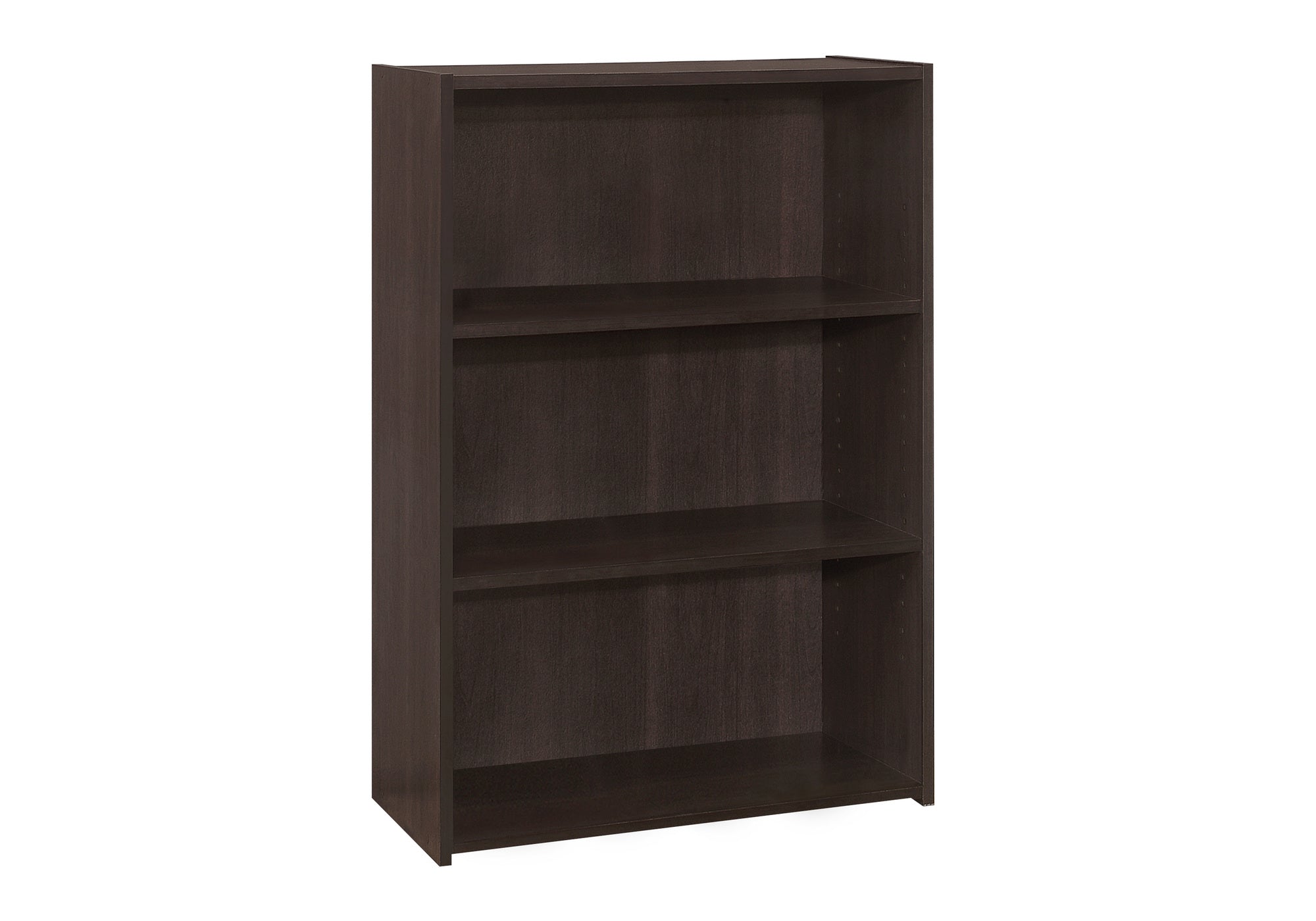 BOOKCASE - 36"H / ESPRESSO WITH 3 SHELVES # I 7476