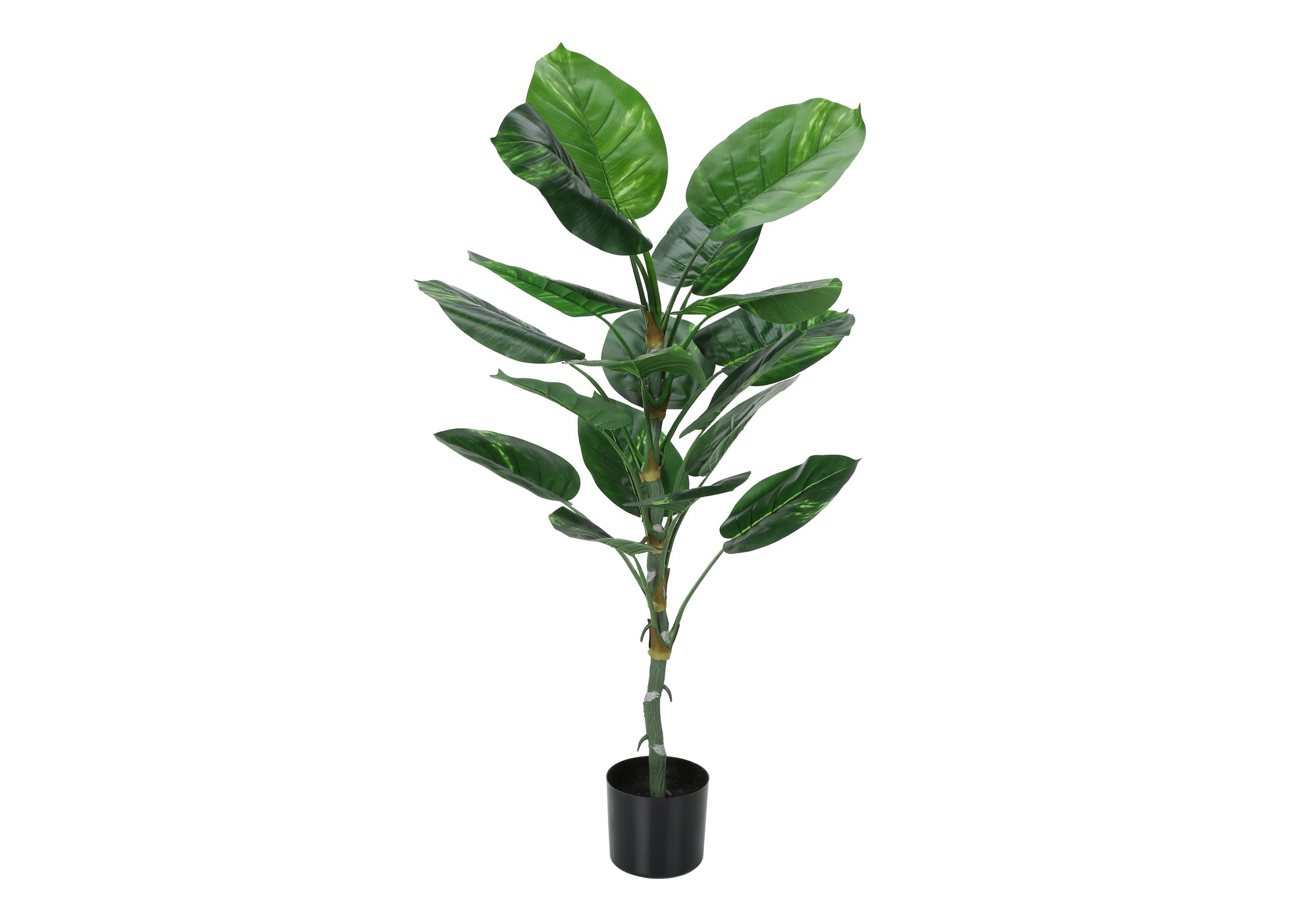 PLANTE ARTIFICIELLE – 137 cm H / DIEFFENBACHIA D'INTÉRIEUR / POT DE 15 cm N° I 9519