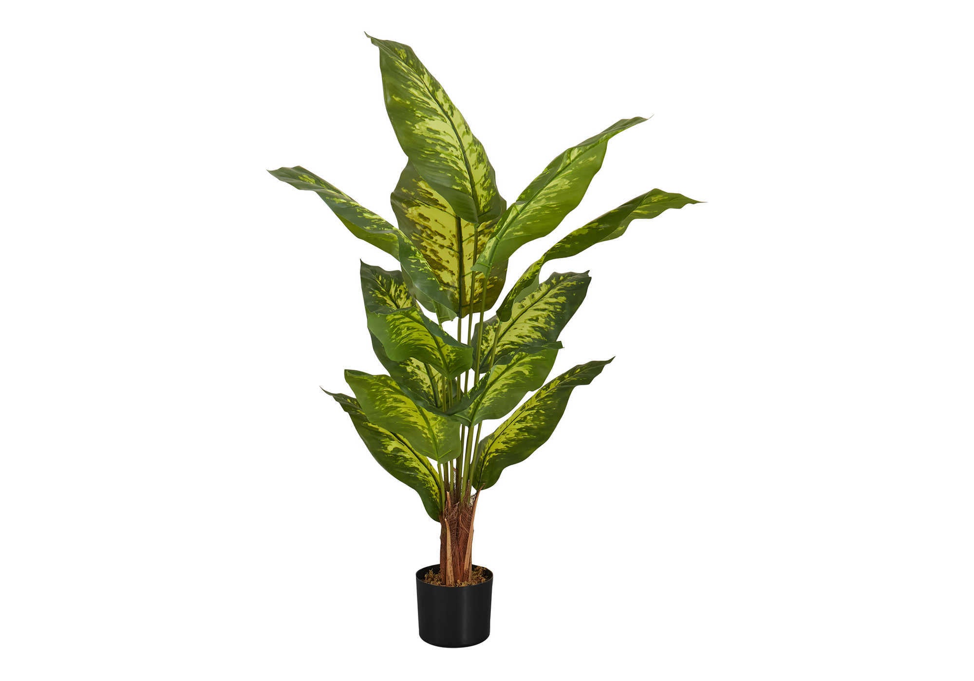 PLANTE ARTIFICIELLE – 119 cm H / PLANTE D'INTÉRIEUR À CONIFÈRE PERMANENTE EN POT DE 13 cm # I 9535