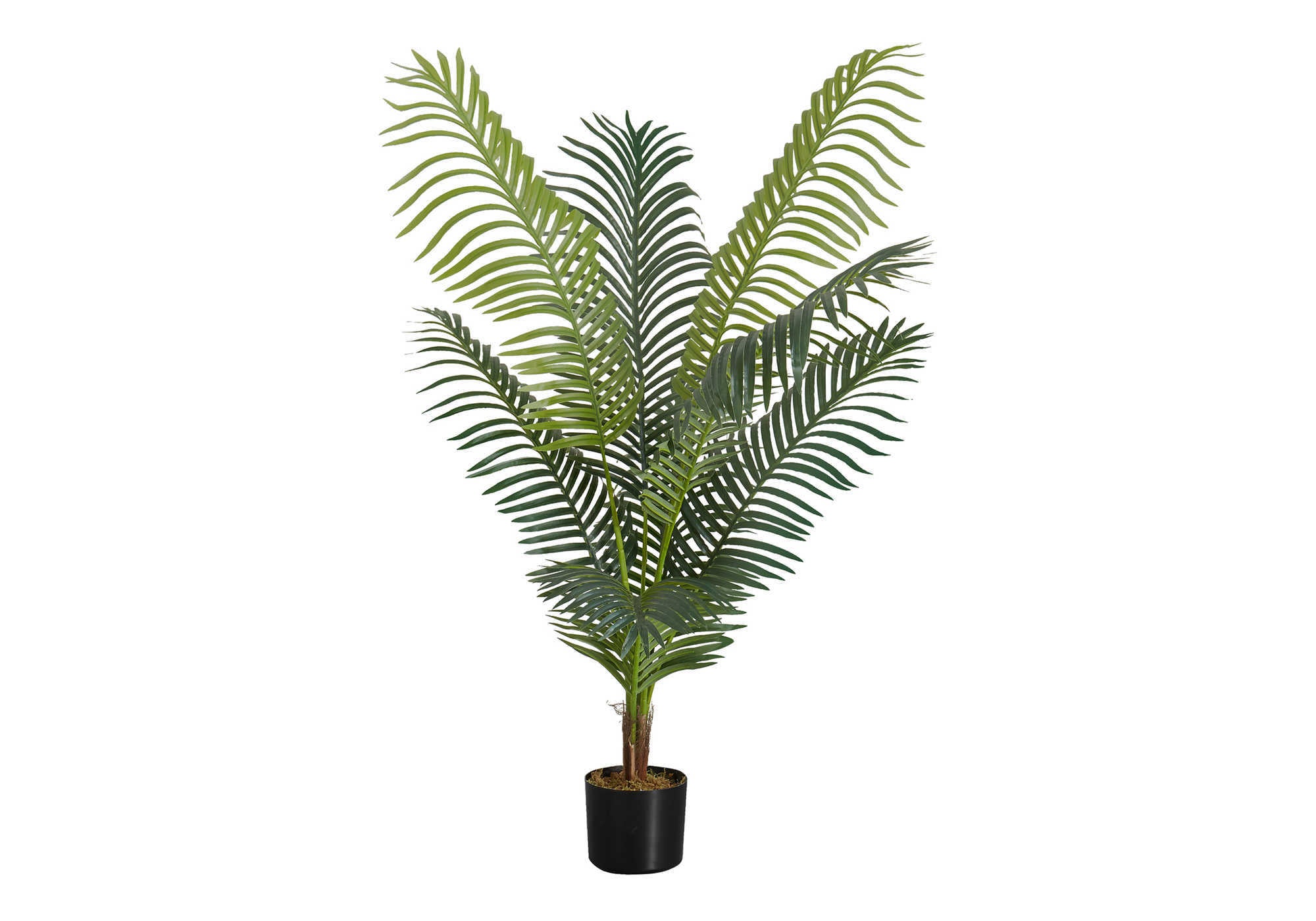 PLANTE ARTIFICIELLE – 119 cm H / PALMIER D'INTÉRIEUR EN POT DE 13 cm # I 9537