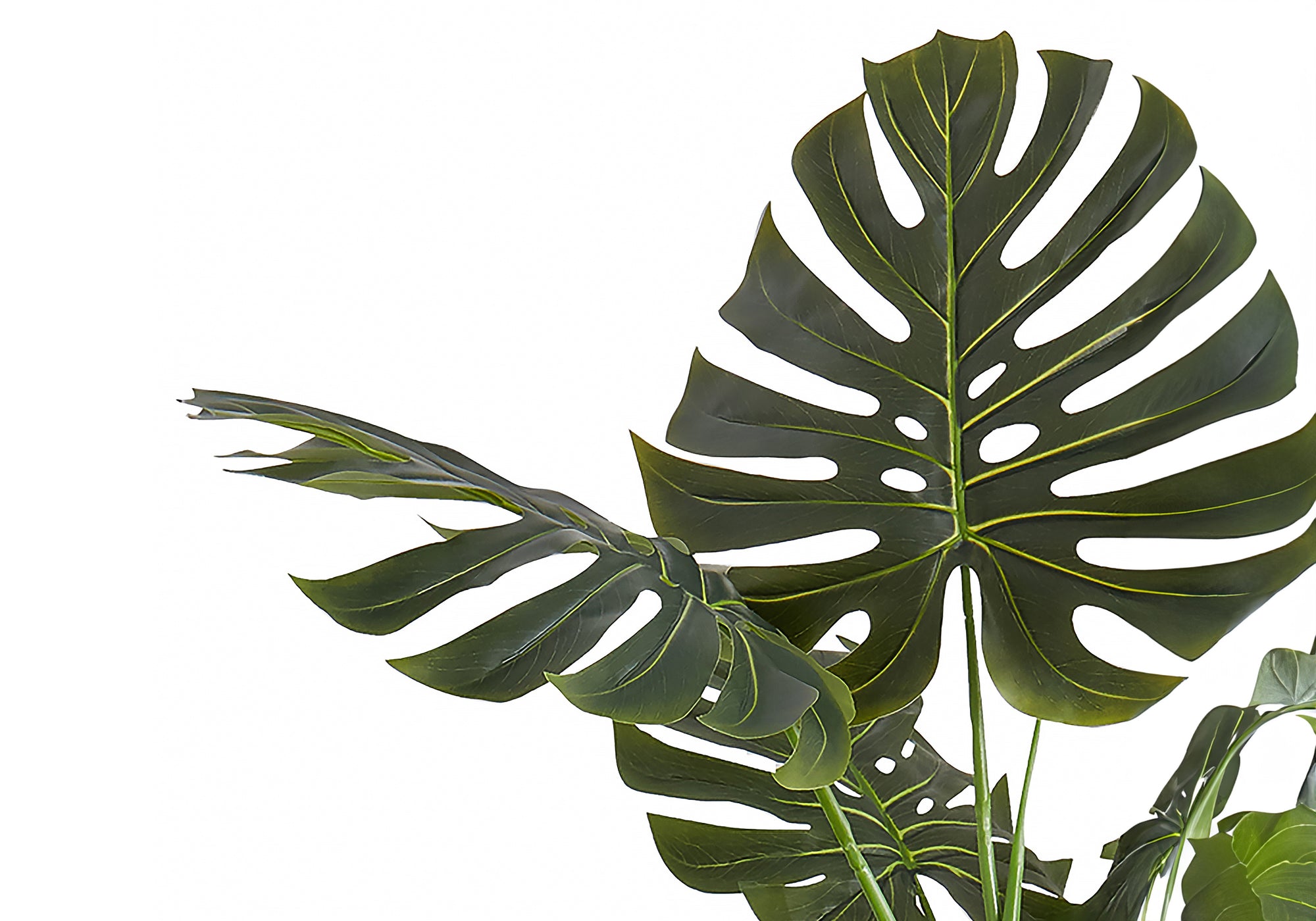 PLANTE ARTIFICIELLE – 140 cm H / MONSTERA D'INTÉRIEUR EN POT DE 15 cm # I 9548
