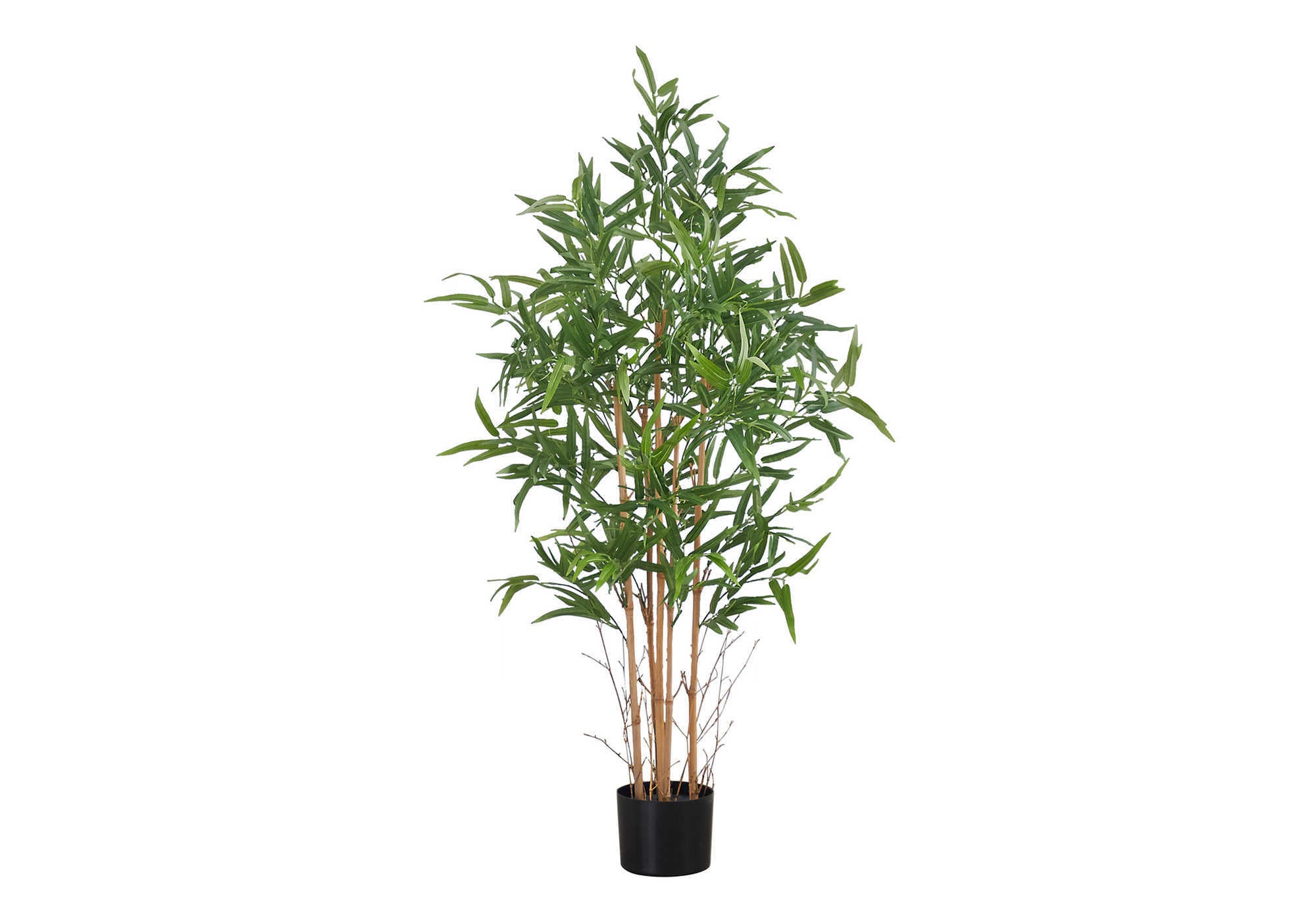PLANTE ARTIFICIELLE – 127 cm H / BAMBOU D'INTÉRIEUR EN POT DE 13 cm # I 9563