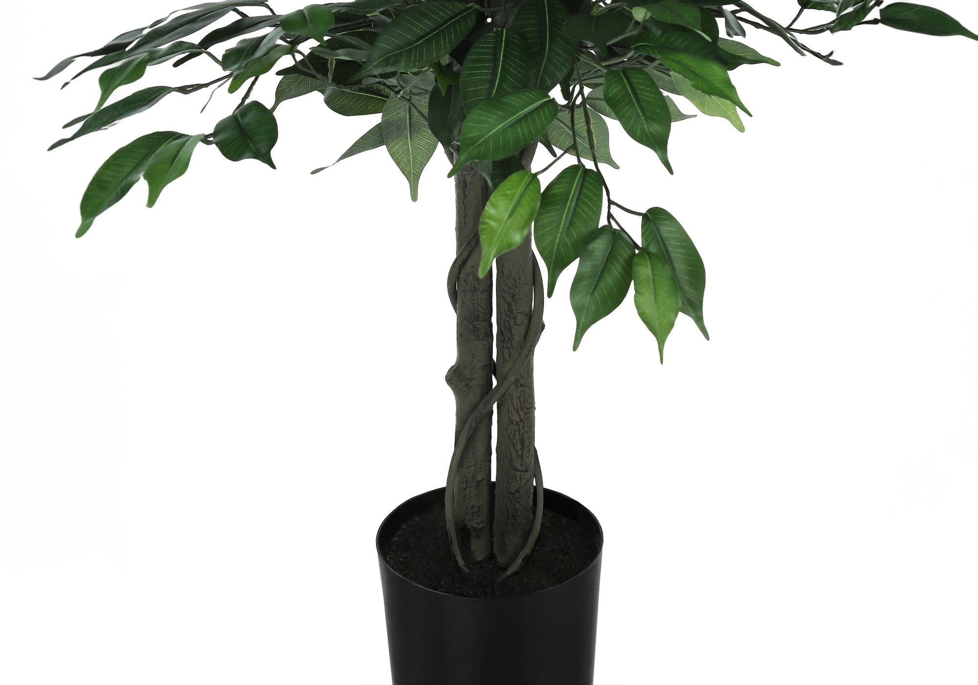 PLANTE ARTIFICIELLE – 147 cm H / FICUS D'INTÉRIEUR EN POT DE 15 cm N° I 9564