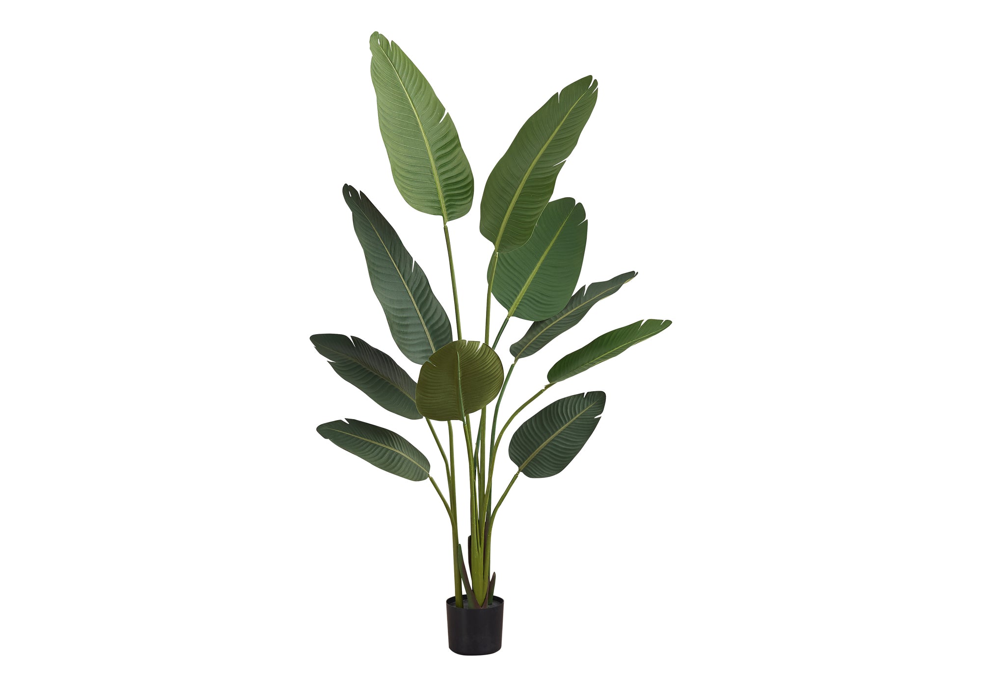 PLANTE ARTIFICIELLE – 152 cm H / OISEAU DE PARADIS D'INTÉRIEUR POT DE 13 cm N° I 9570