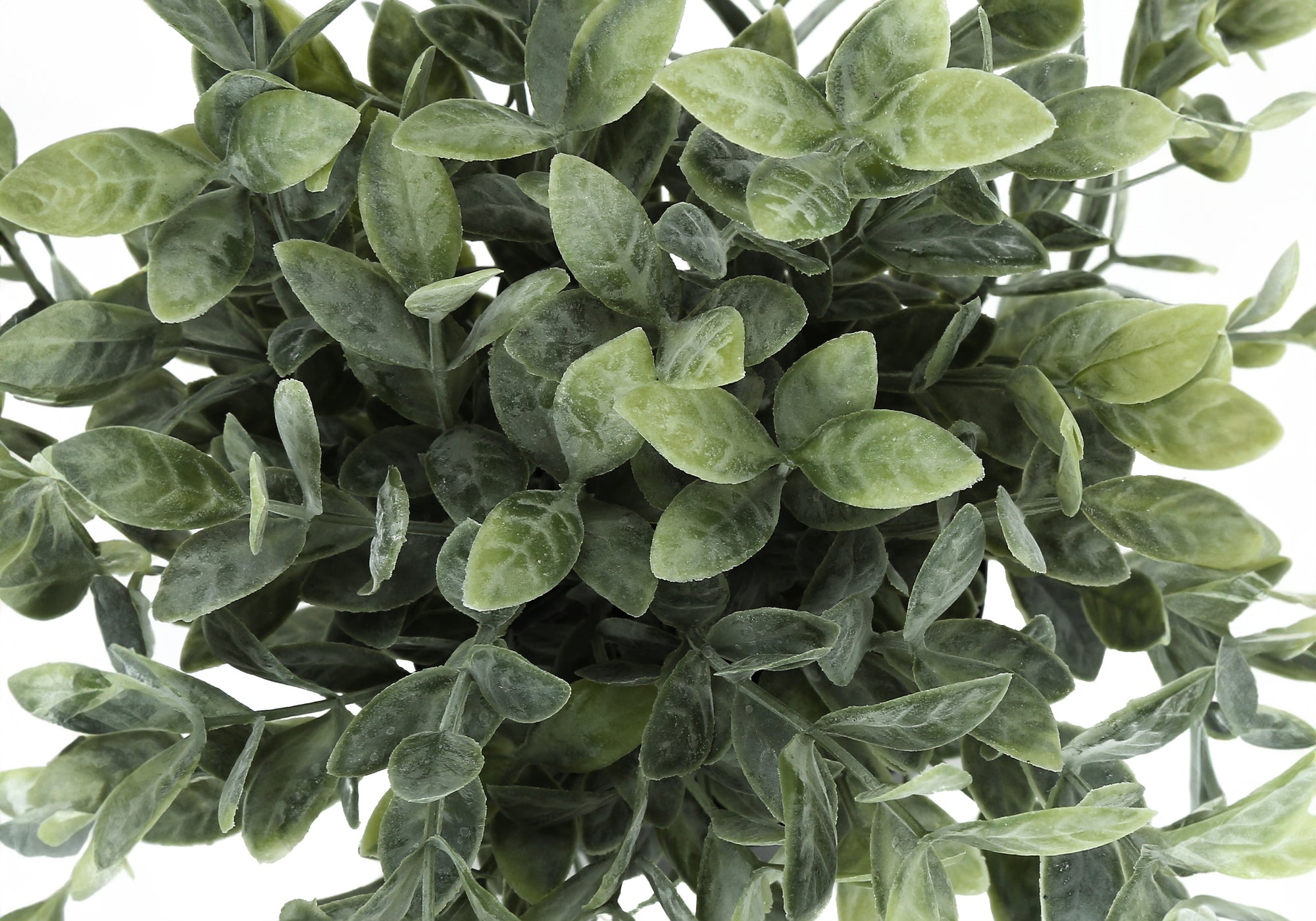 PLANTE ARTIFICIELLE – 2 PIÈCES / EUCALYPTUS 28 CM DE H / HERBE / POT DE 13 CM N° I 9580