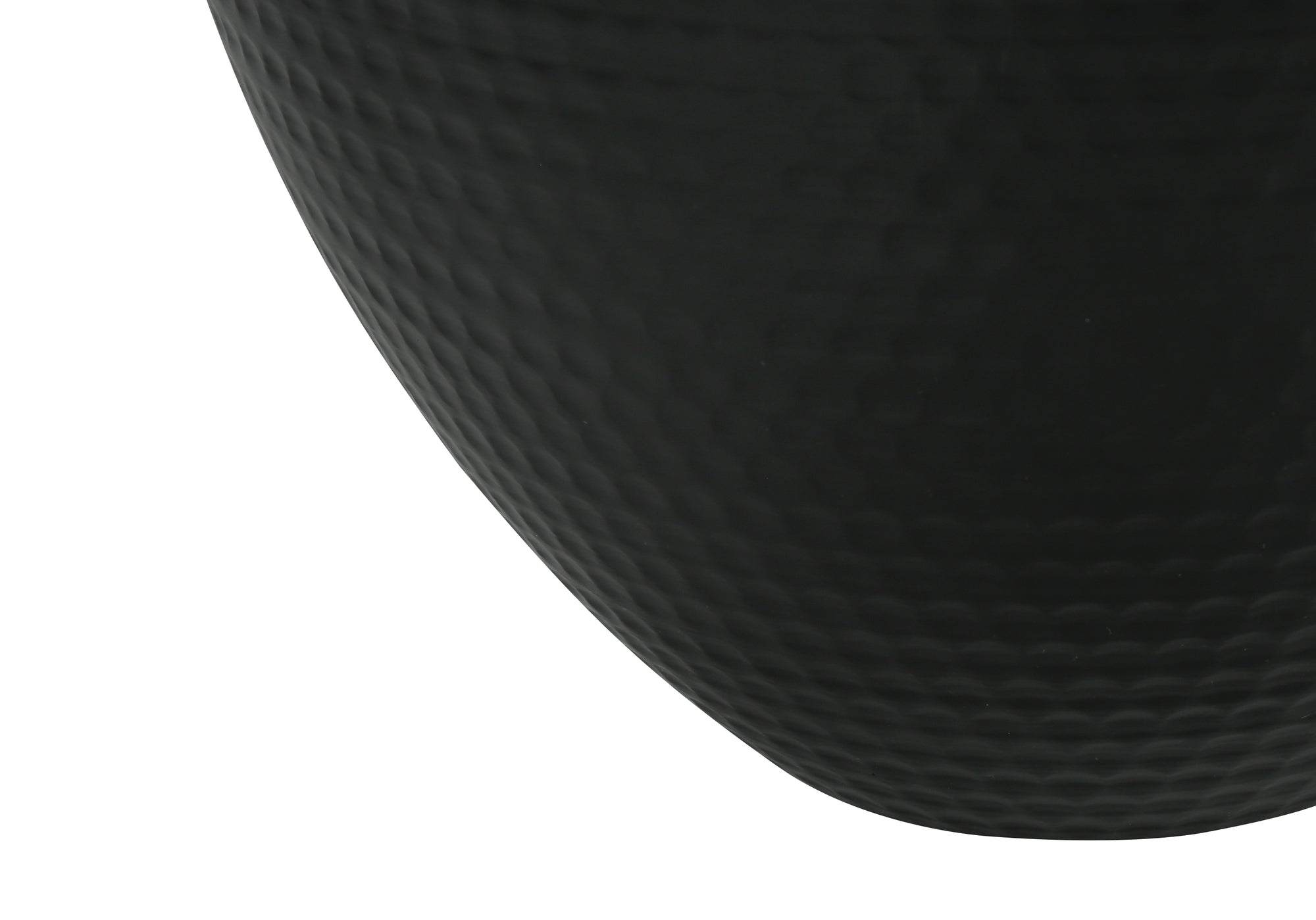 LIGHTING – 26"H TABLE LAMP BLACK METAL / IVORY SHADE # I 9615