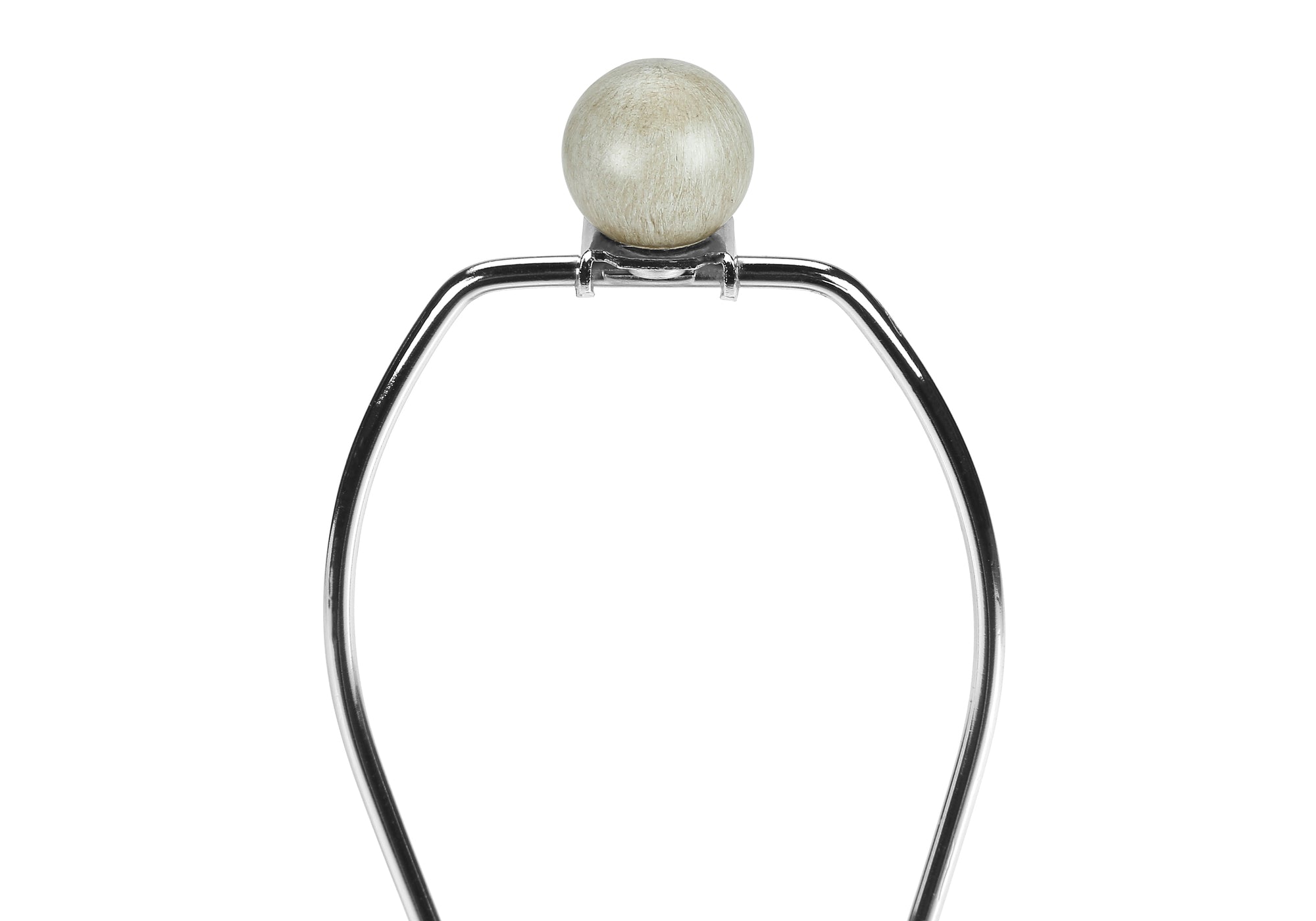 ÉCLAIRAGE – LAMPE DE TABLE 61 cm (24 po) DE H, BÉTON BEIGE / ABAT-JOUR IVOIRE N° I 9702