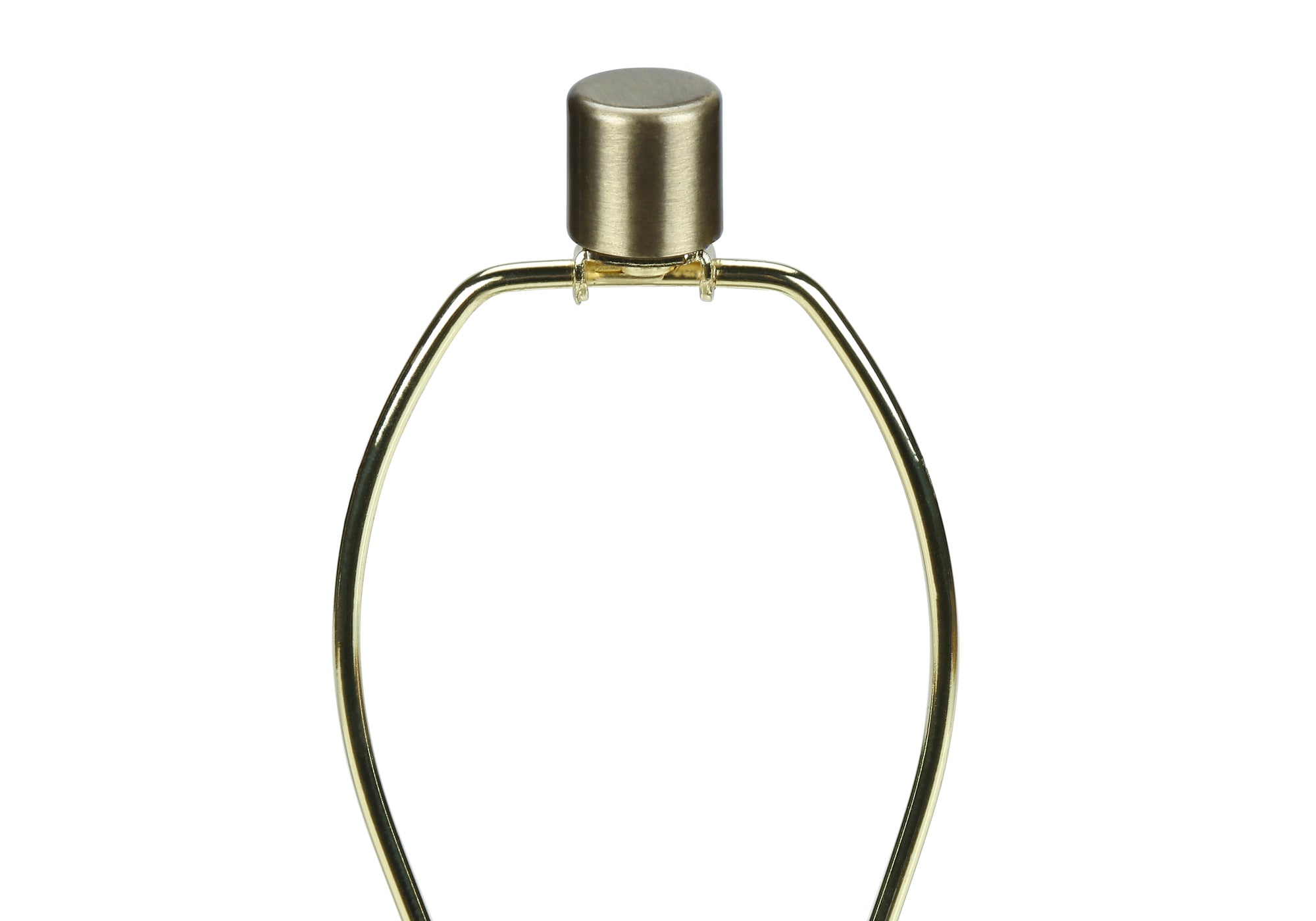 LIGHTING – 24"H TABLE LAMP BLACK CONCRETE / IVORY SHADE # I 9710