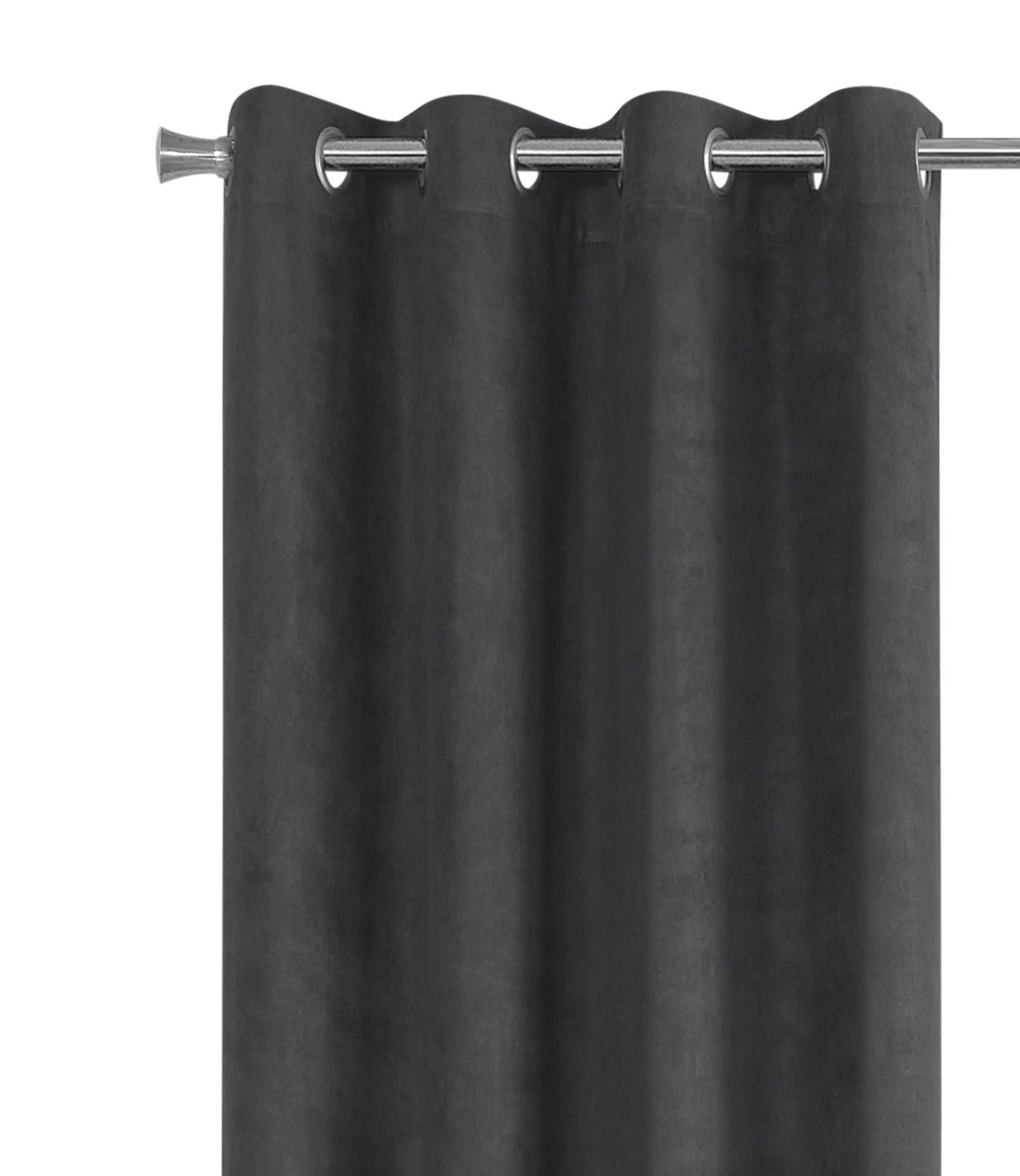 CURTAIN PANEL – 2PCS / 54"W X 84"H GREY ROOM DARKENING # I 9803