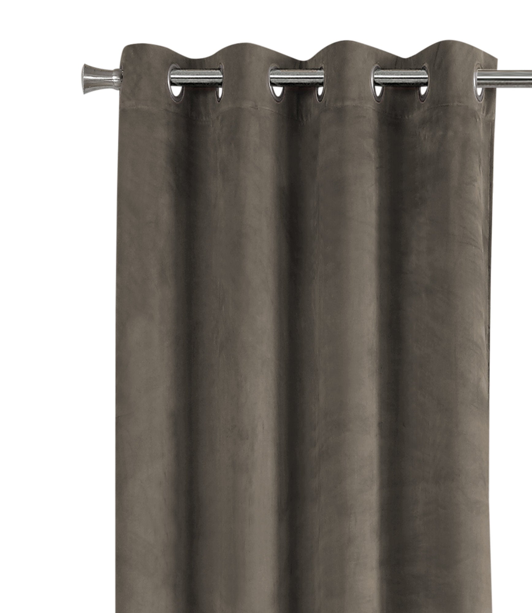 CURTAIN PANEL – 2PCS / 52"W X 84"H TAUPE ROOM DARKENING # I 9826