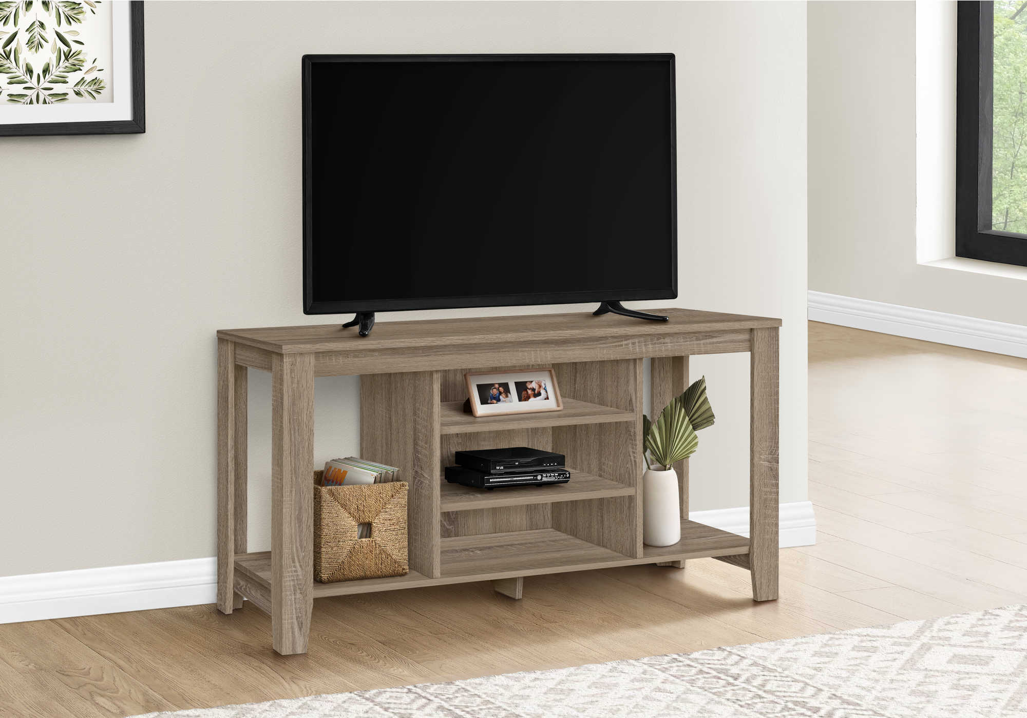 MEUBLE TV - 48"L / TAUPE FONCÉ # I 3528