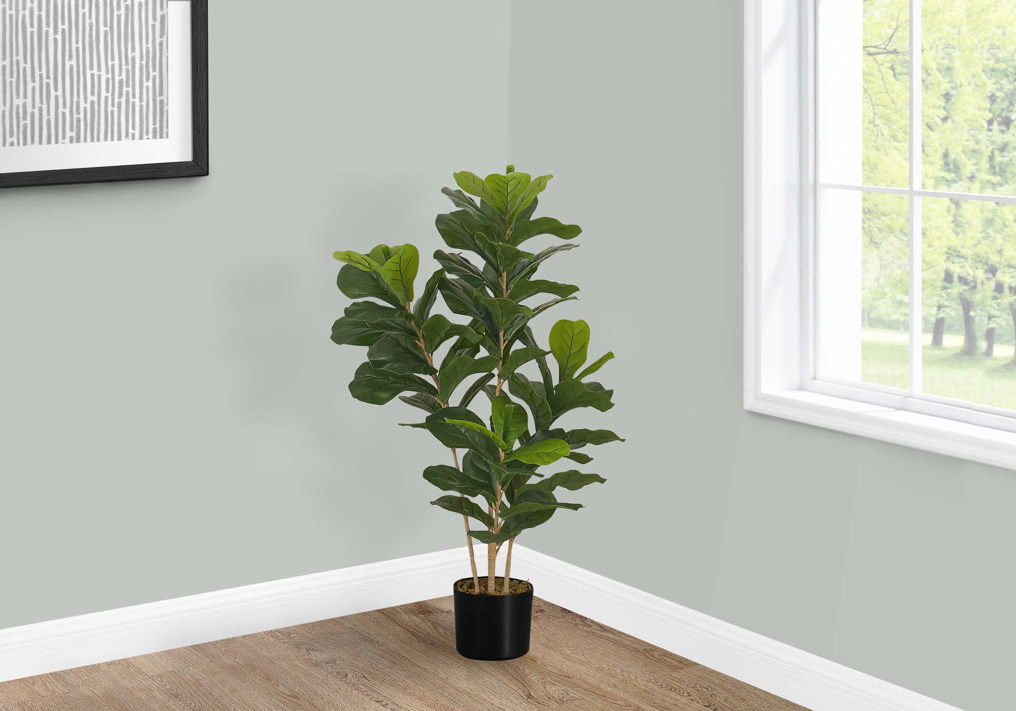 PLANTE ARTIFICIELLE – 104 cm H / VIOLON D'INTÉRIEUR EN POT DE 13 cm N° I 9540