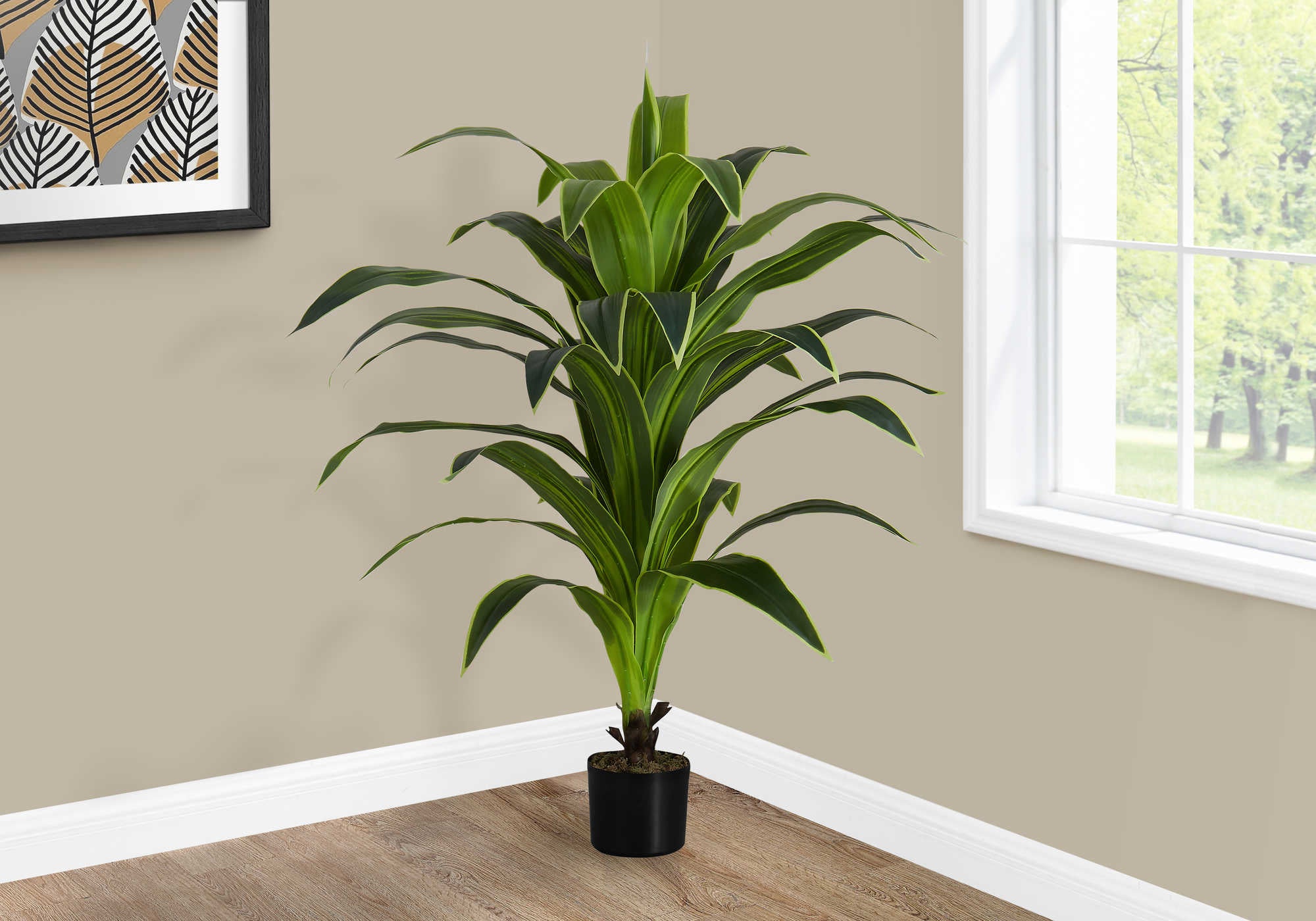 ARTIFICIAL PLANT - 47"H / INDOOR DRACAENA IN A 5" POT # I 9542