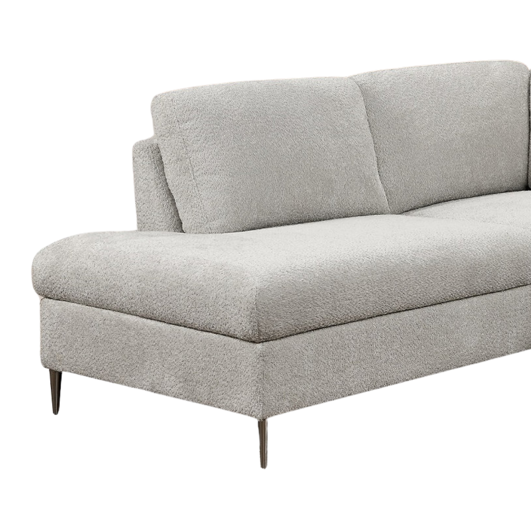 Kivel – Canapé-lit Sectionnel – Gris