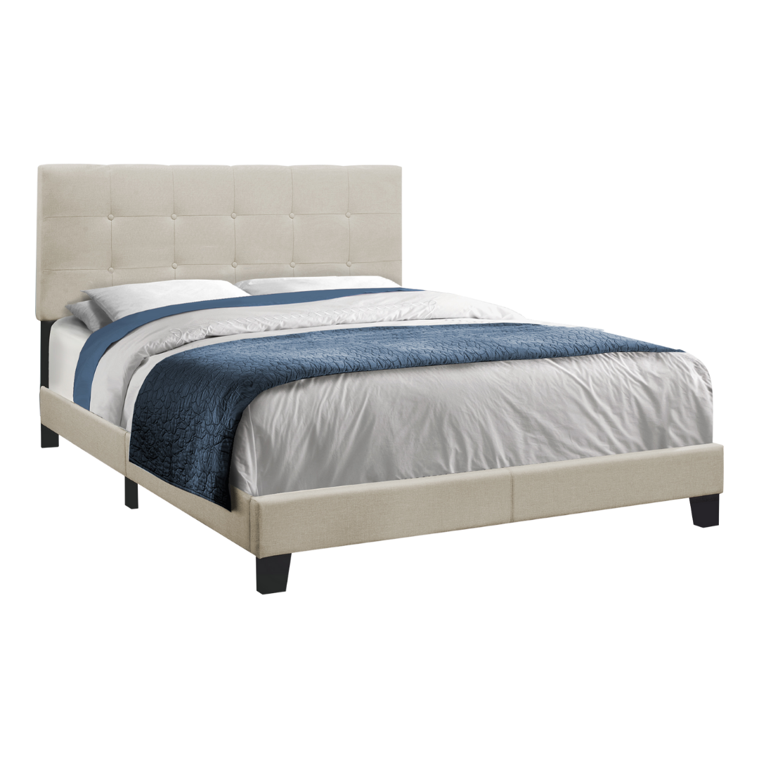 Lindra – Lit Queen – Tissu (Lin Beige)