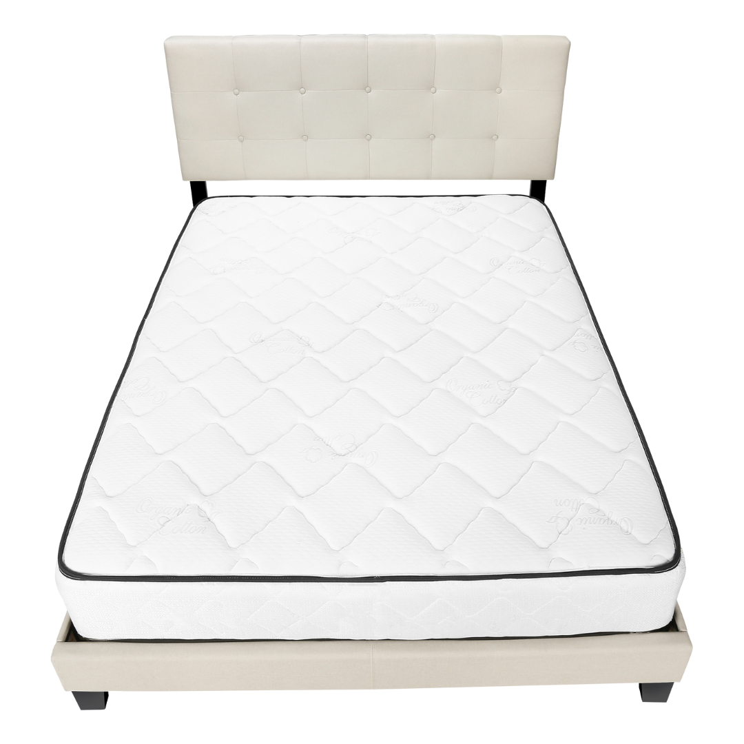 Lindra – Lit Queen – Tissu (Lin Beige)